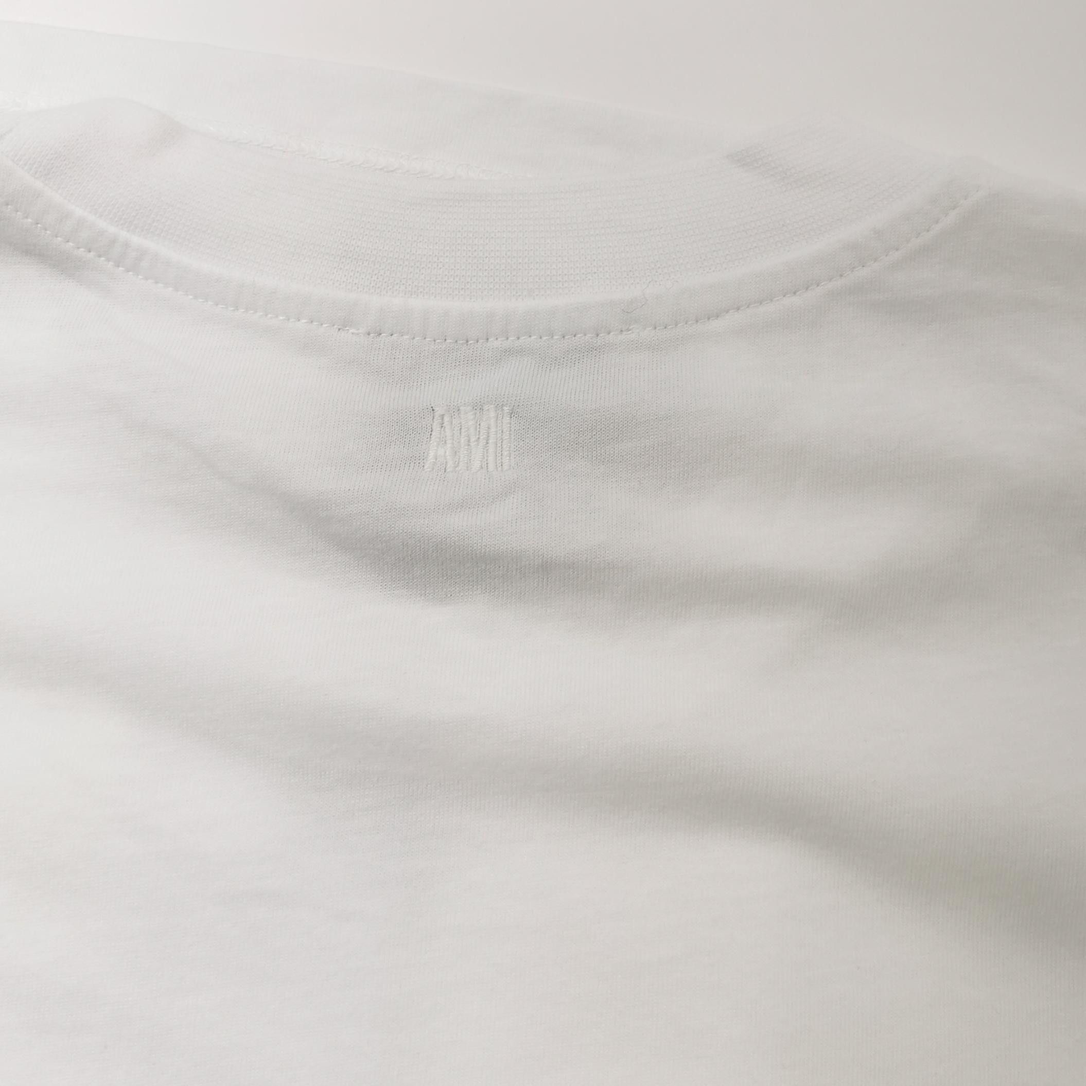 AMI AMI Alexandre Mattiussi Ami de Coeur T-Shirt L Size US L / EU 52-54 / 3 - 4 Thumbnail