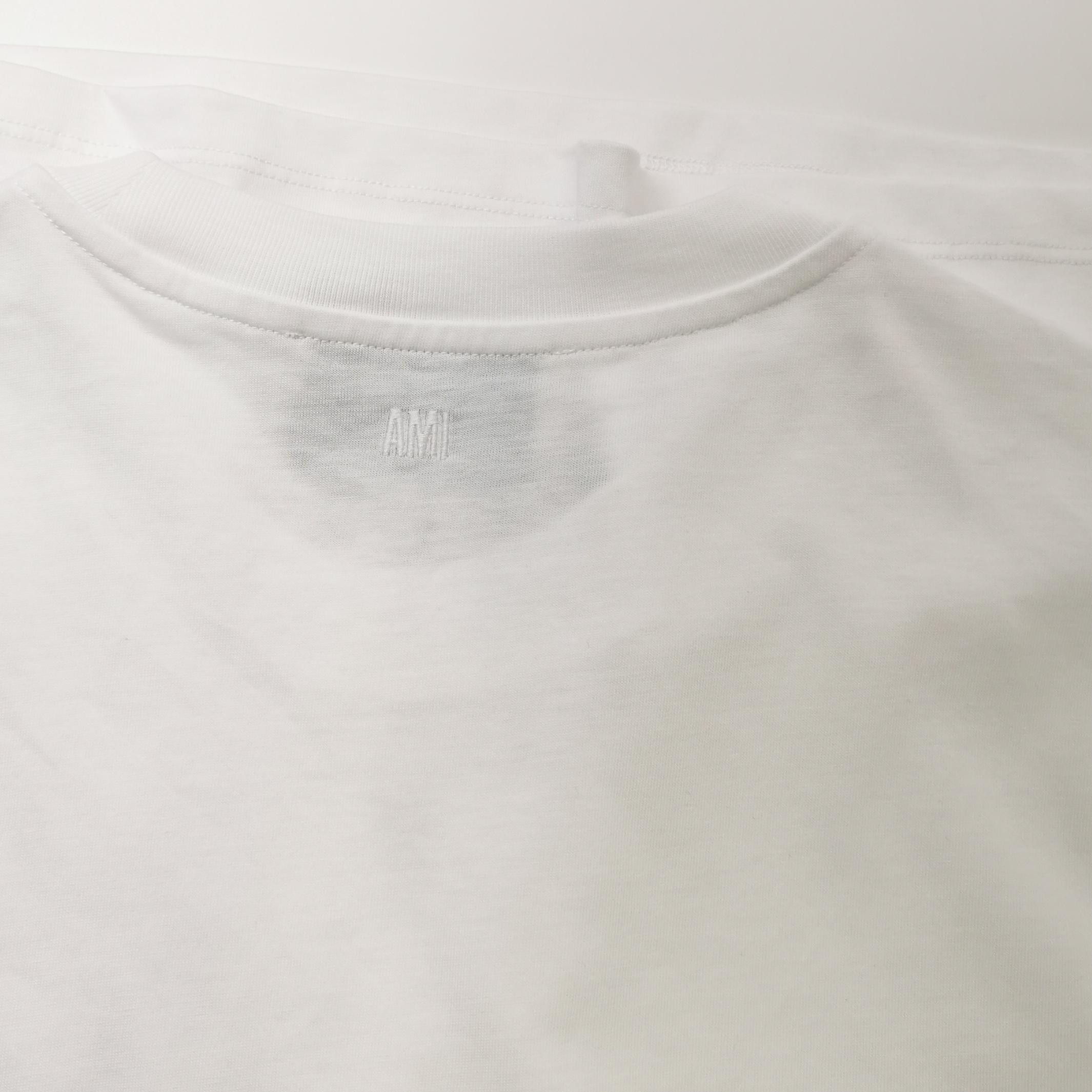 AMI AMI Alexandre Mattiussi Ami de Coeur T-Shirt L Size US L / EU 52-54 / 3 - 4 Thumbnail