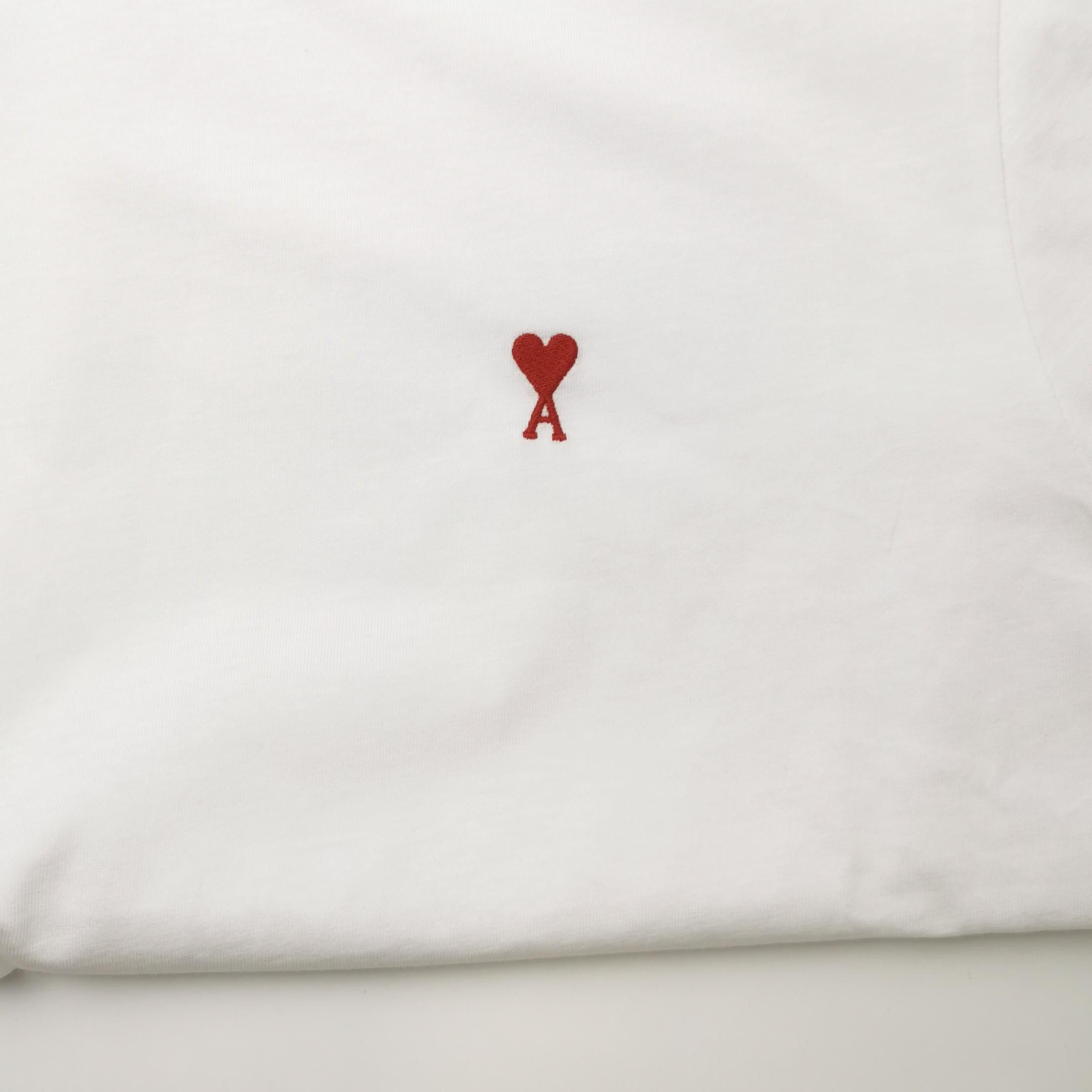 AMI AMI Alexandre Mattiussi Ami de Coeur T-Shirt L Size US L / EU 52-54 / 3 - 5 Thumbnail