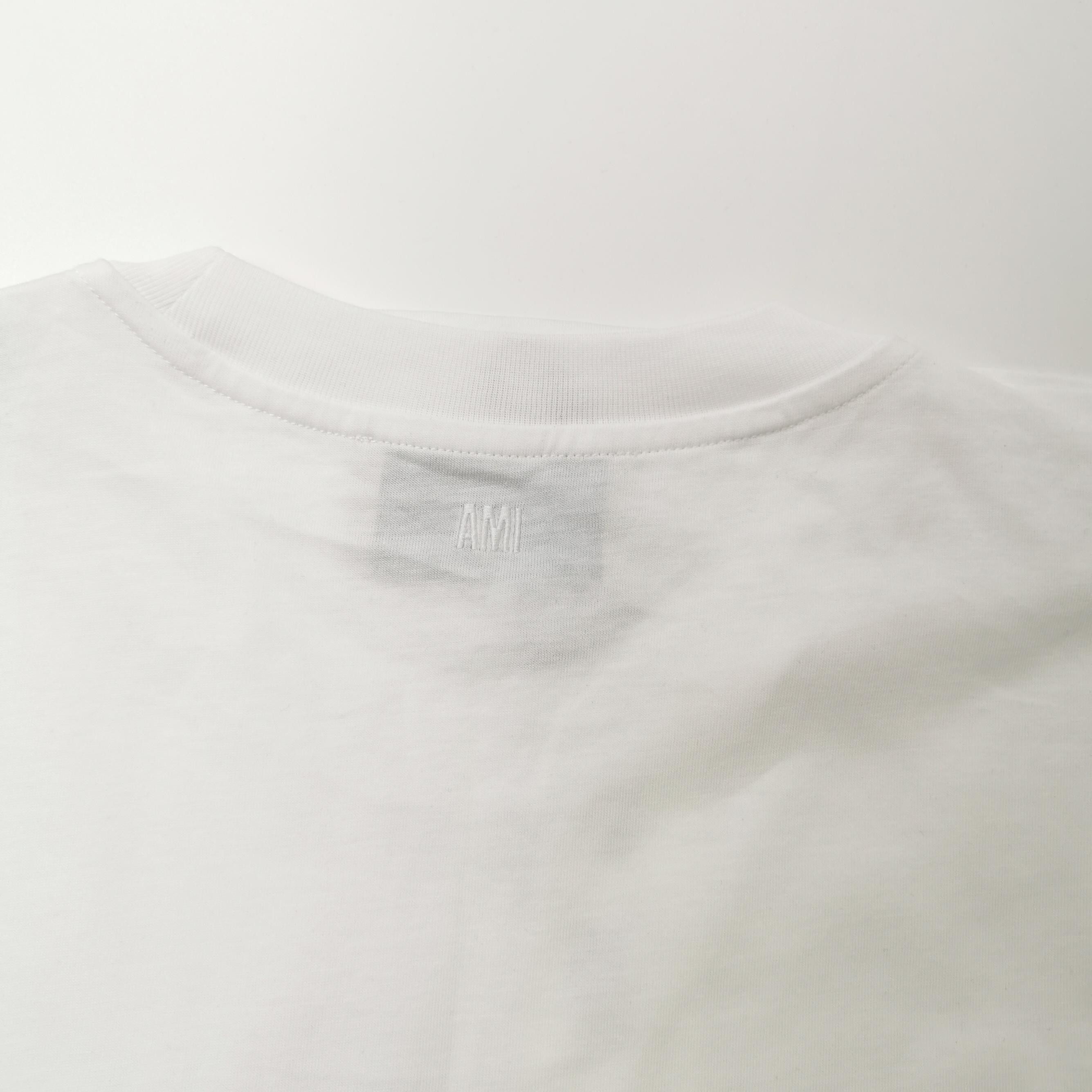 AMI AMI Heart Logo Short Sleeve T-Shirt Size L Size US L / EU 52-54 / 3 - 4 Thumbnail
