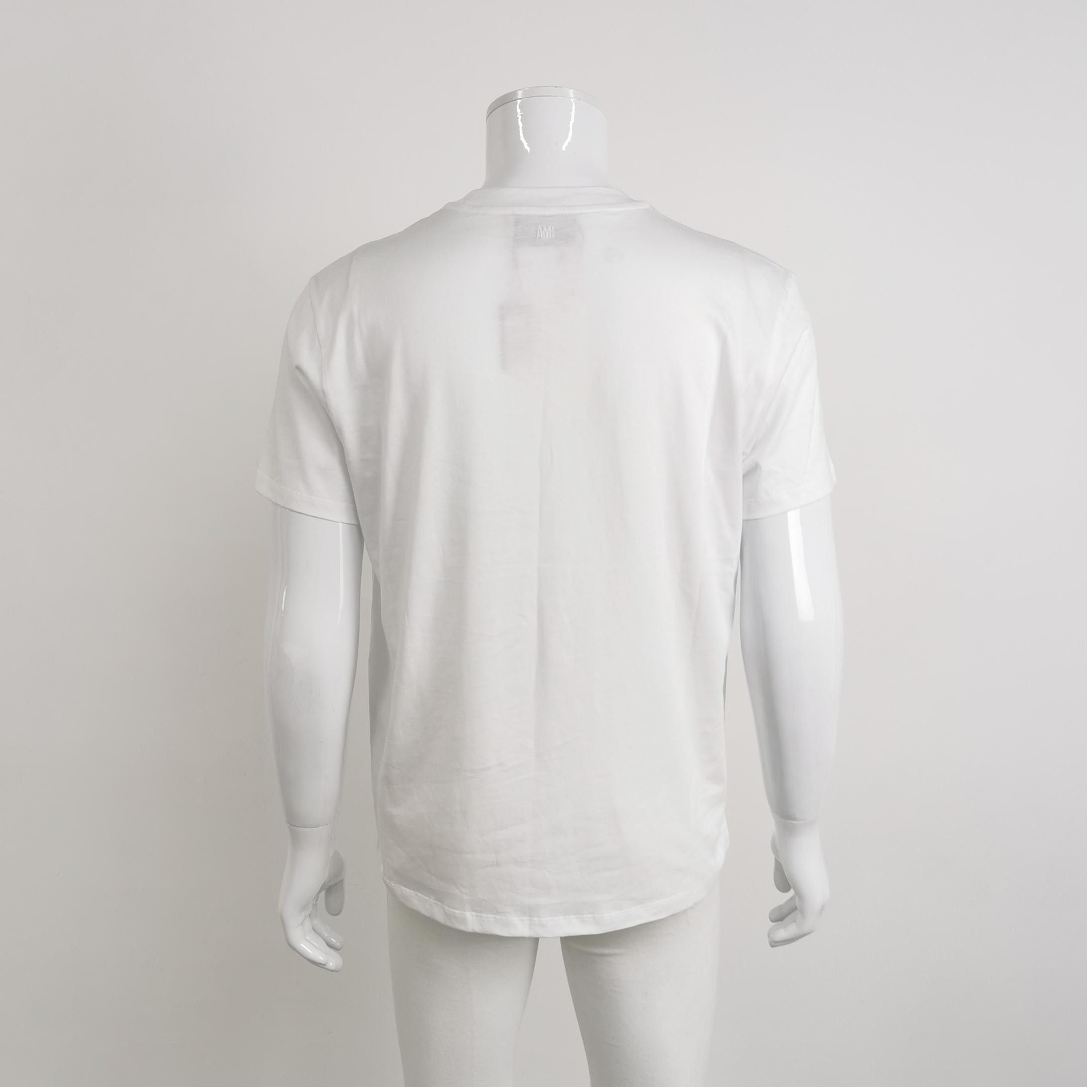 AMI AMI Heart Logo Short Sleeve T-Shirt Size L Size US L / EU 52-54 / 3 - 3 Thumbnail