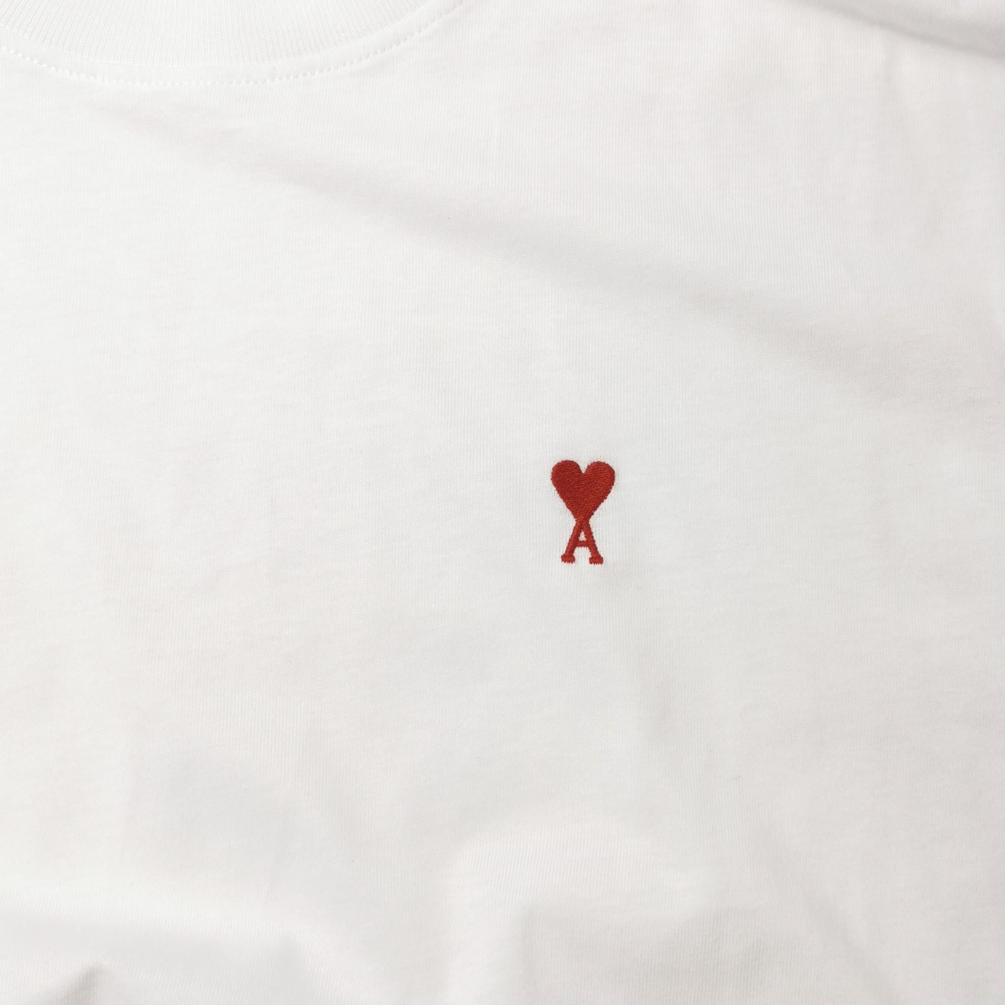 AMI AMI Alexandre Mattiussi Ami de Coeur T-Shirt L Size US L / EU 52-54 / 3 - 5 Thumbnail