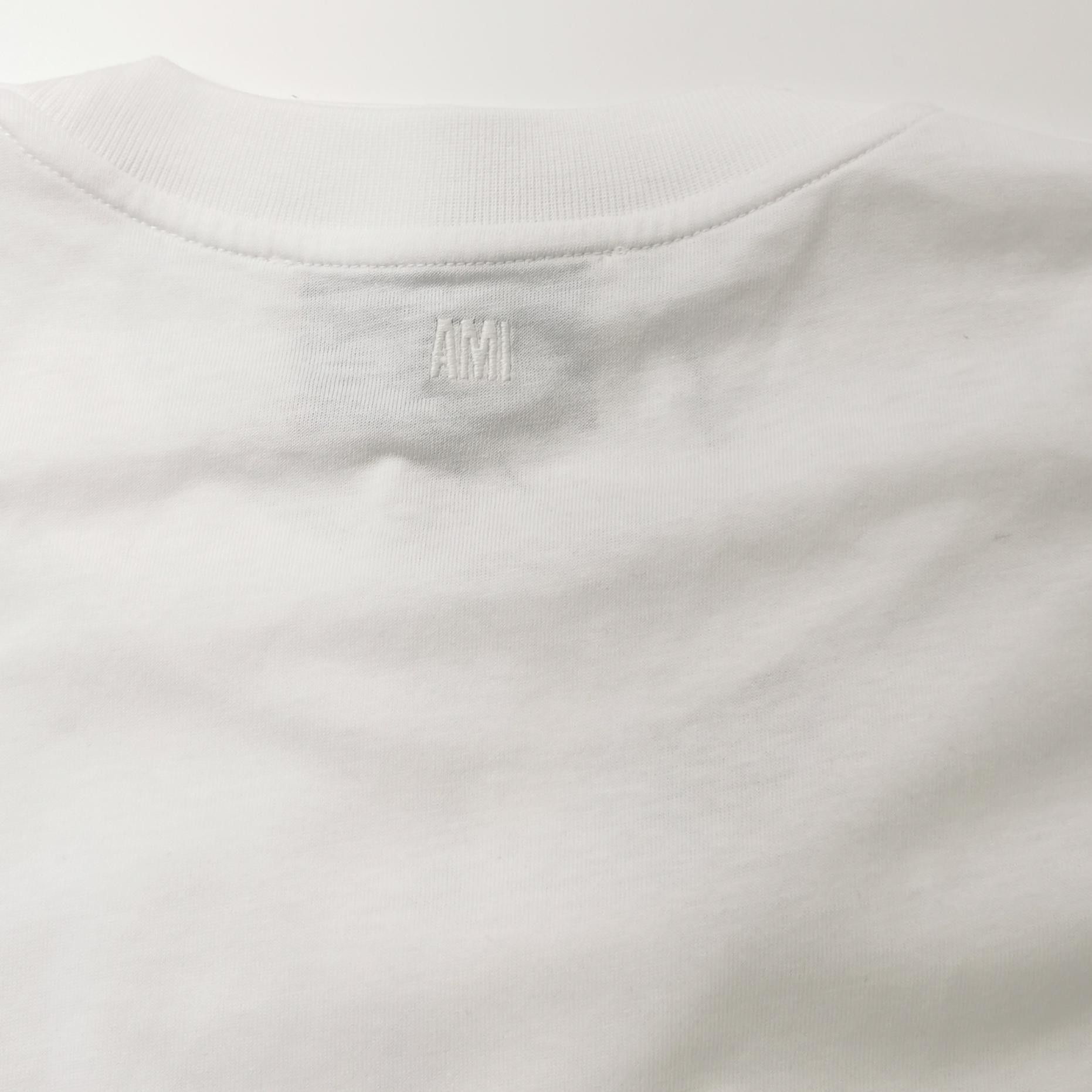 AMI AMI Alexandre Mattiussi Ami de Coeur T-Shirt L Size US L / EU 52-54 / 3 - 4 Thumbnail