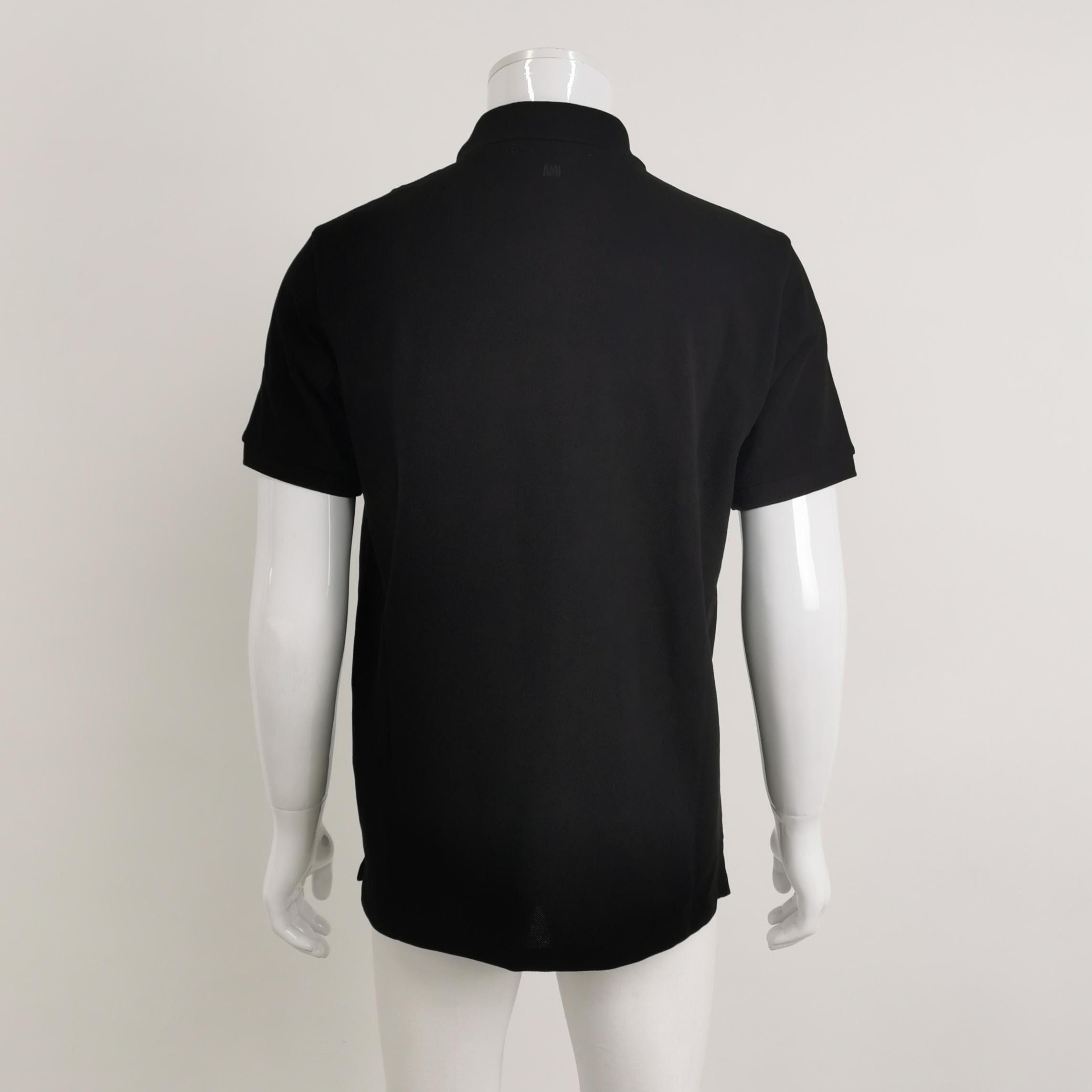 AMI AMI Heart Logo Cotton Polo Shirt L Size US L / EU 52-54 / 3 - 3 Thumbnail