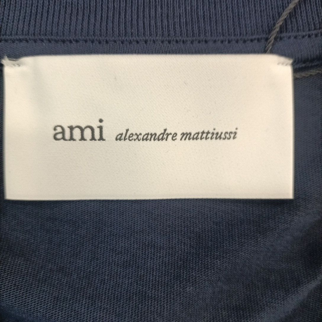 AMI AMI Heart Logo Cotton T-Shirt XL Size US XL / EU 56 / 4 - 7 Thumbnail