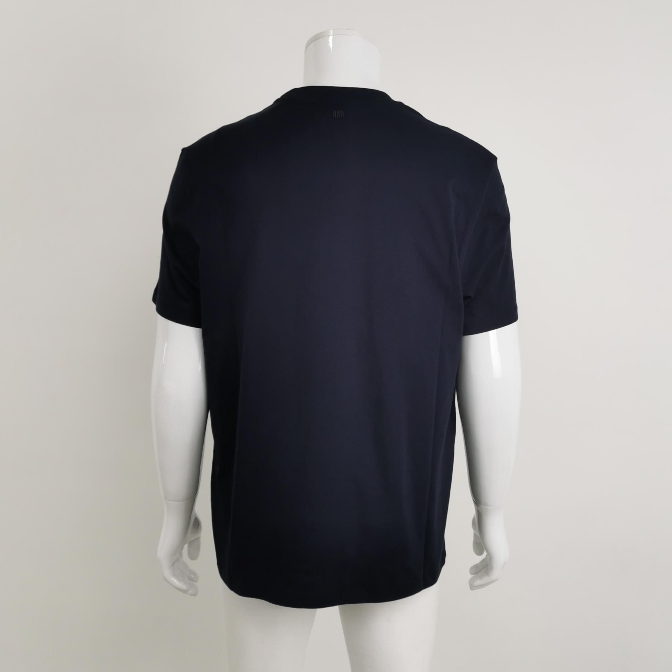 AMI AMI Heart Logo Cotton T-Shirt XL Size US XL / EU 56 / 4 - 3 Thumbnail