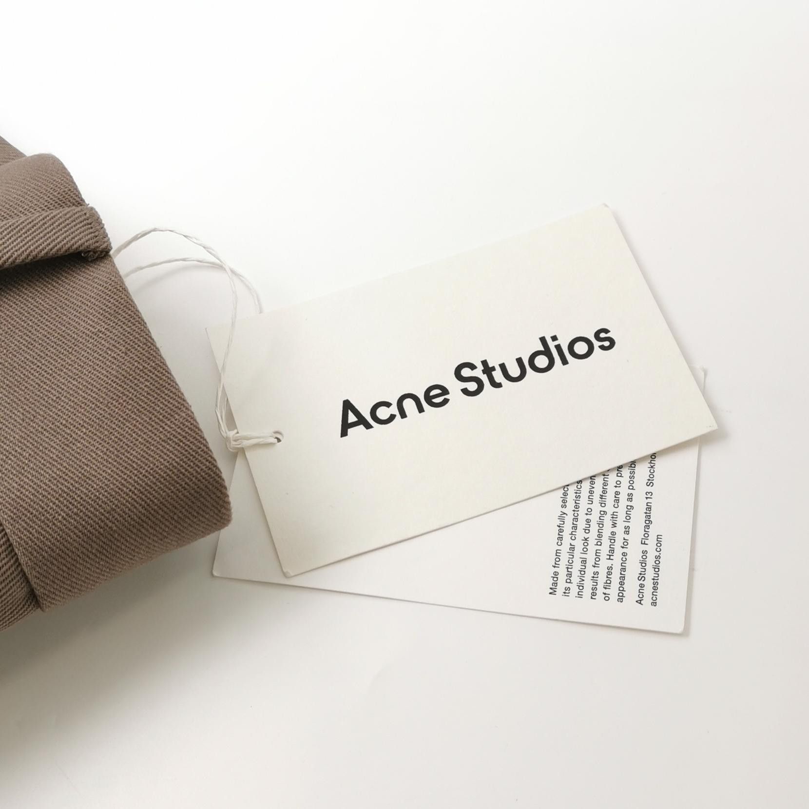 Acne Studios Acne Studios Brown Cotton Blend Trousers Size 36 Size US 36 / EU 52 - 5 Thumbnail