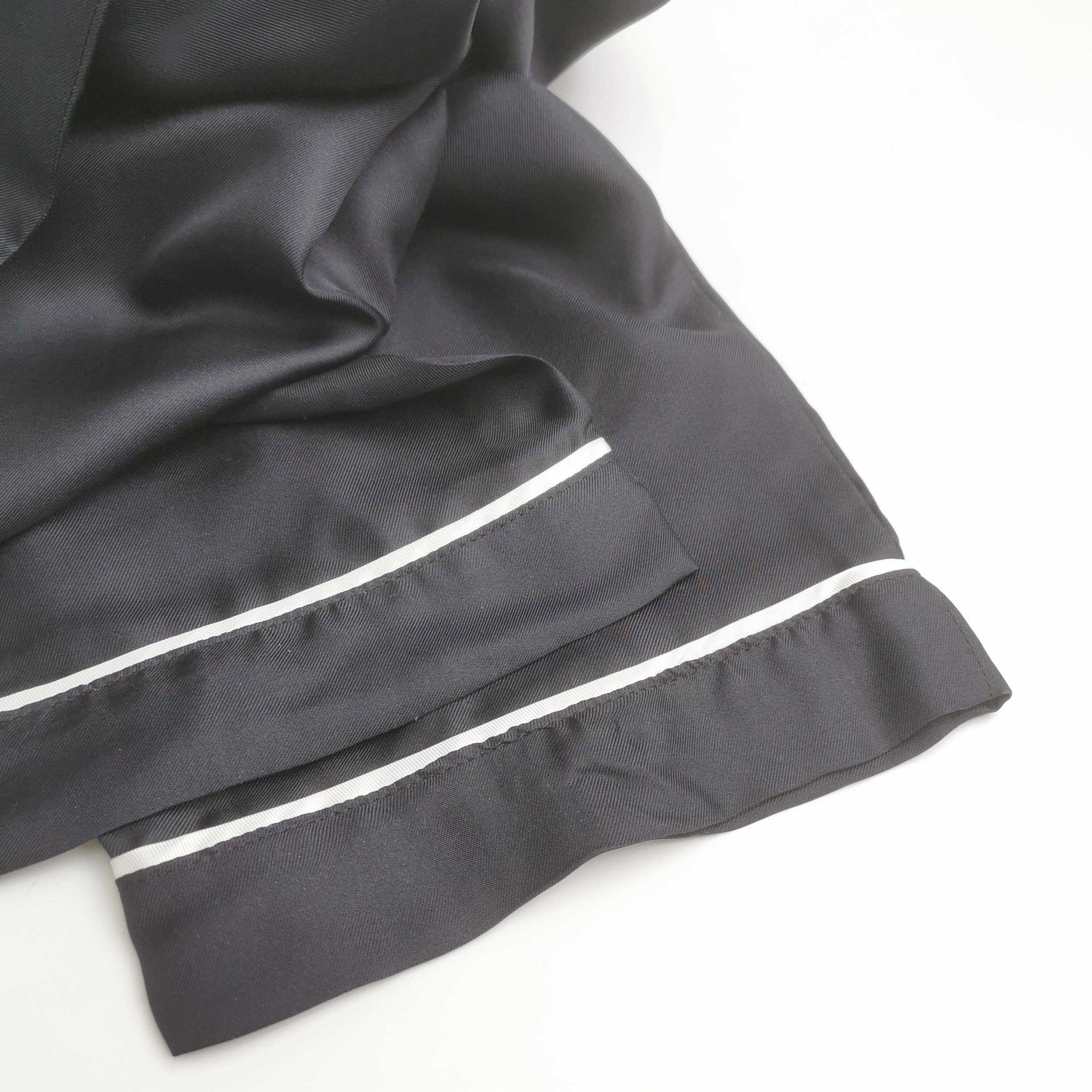 Prada Prada Silk Contrast Logo Trousers Size 44 Size US 28 / EU 44 - 5 Thumbnail