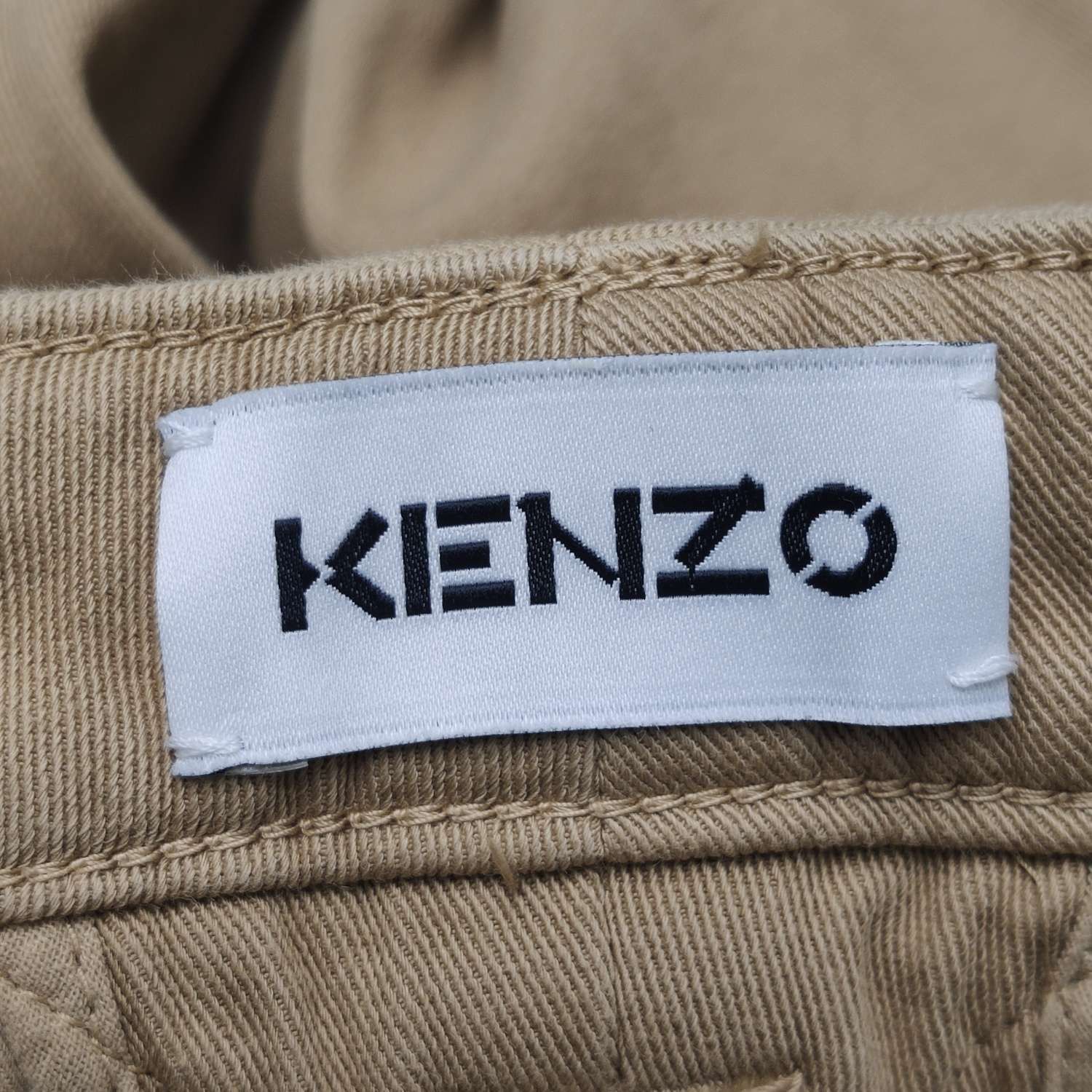 Kenzo Kenzo Beige Cotton Casual Pants US 32 Size US 32 / EU 48 - 6 Thumbnail