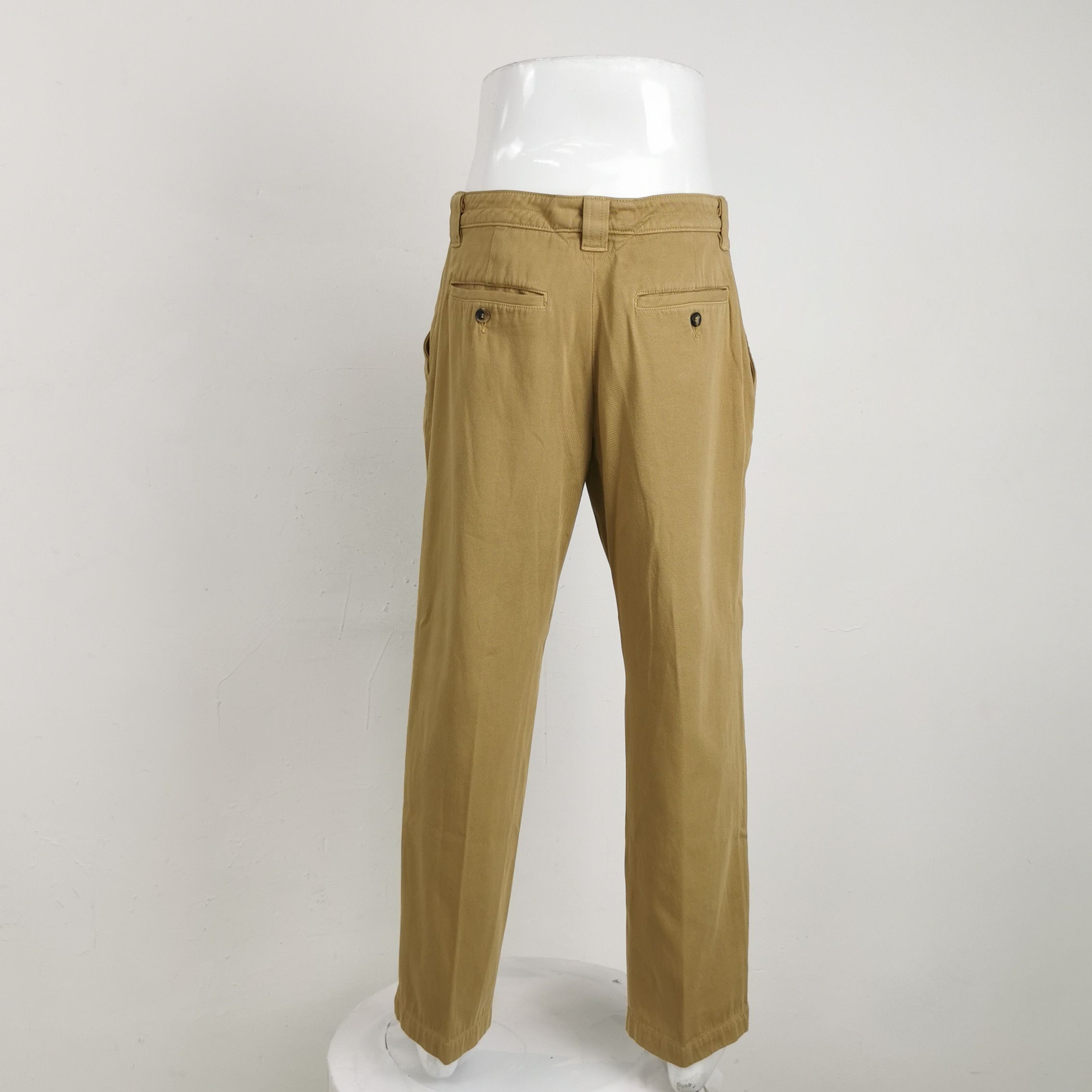 Kenzo Kenzo Beige Cotton Casual Pants US 32 Size US 32 / EU 48 - 3 Thumbnail