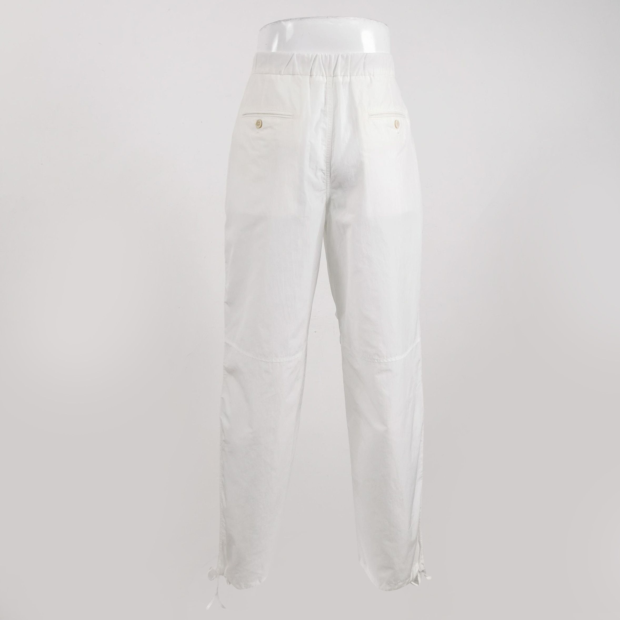 Salvatore Ferragamo Salvatore Ferragamo White Casual Pants 48 Size US 32 / EU 48 - 3 Thumbnail