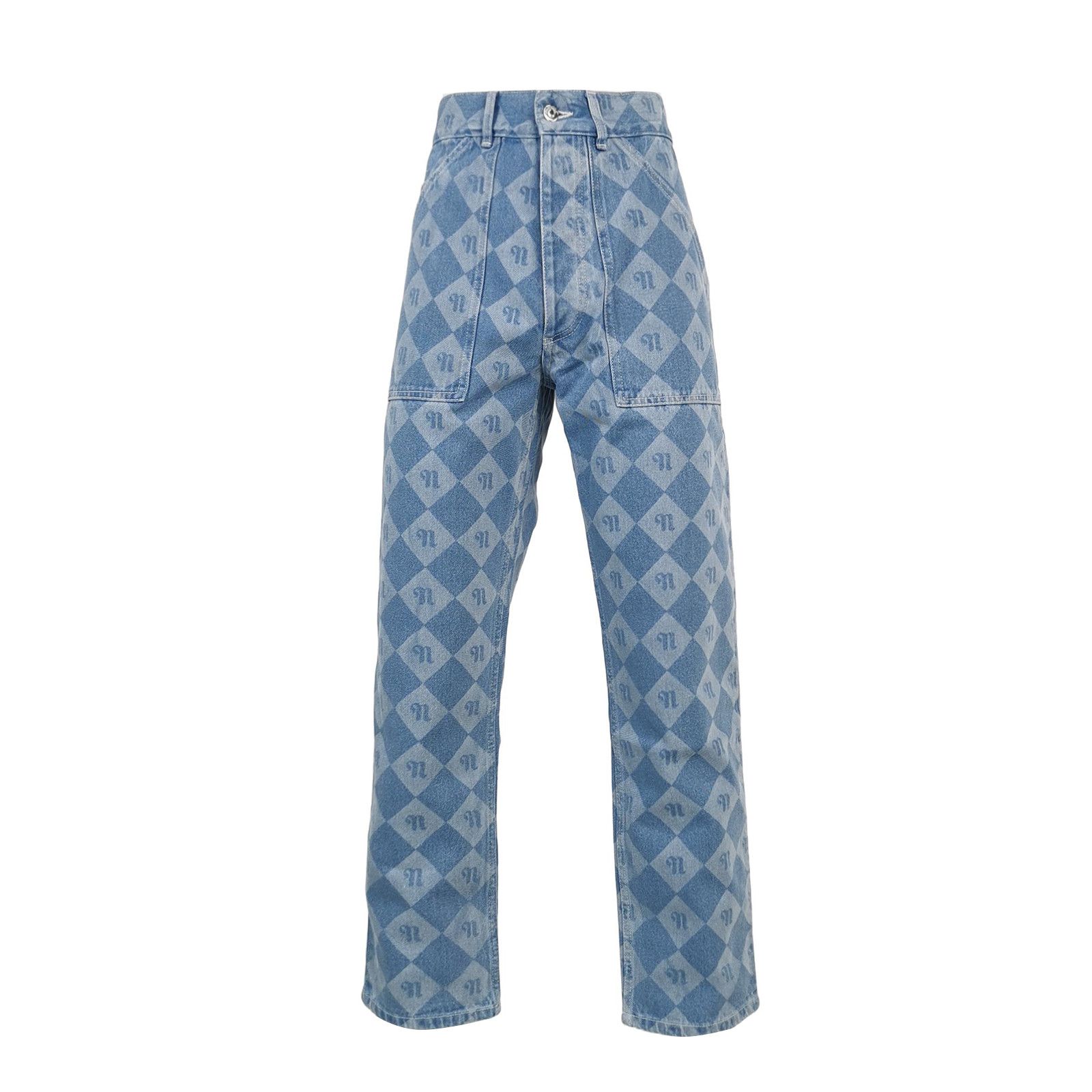 Nanushka Nanushka Monogram Jasper Denim Pants Size 31 Size US 31 - 2 Thumbnail
