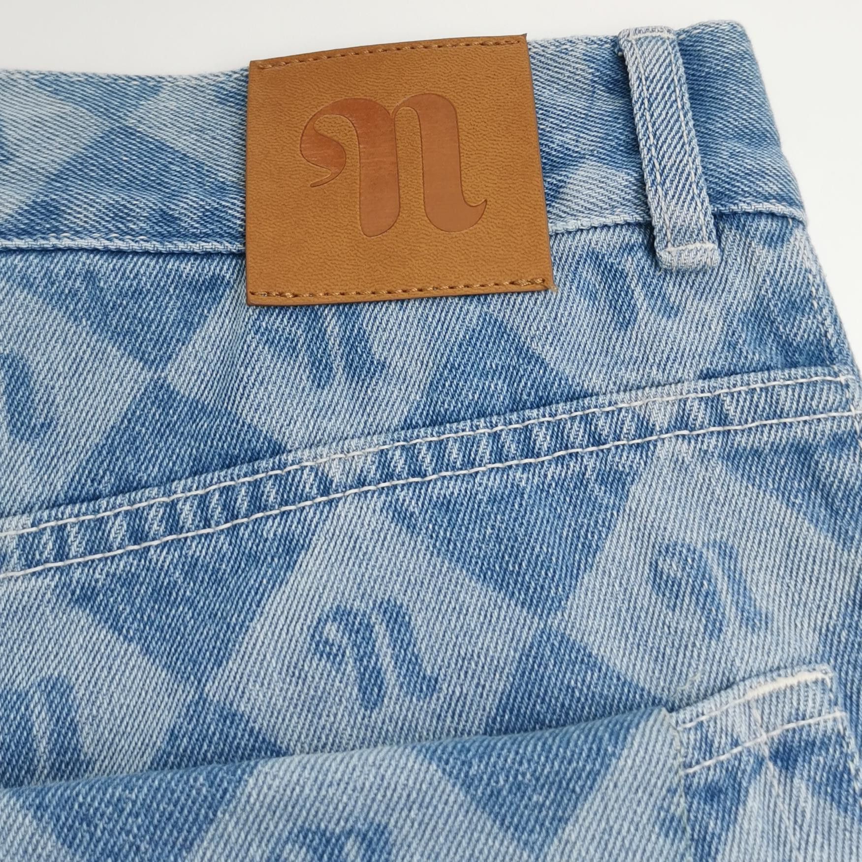 Nanushka Nanushka Monogram Jasper Denim Pants Size 31 Size US 31 - 5 Thumbnail