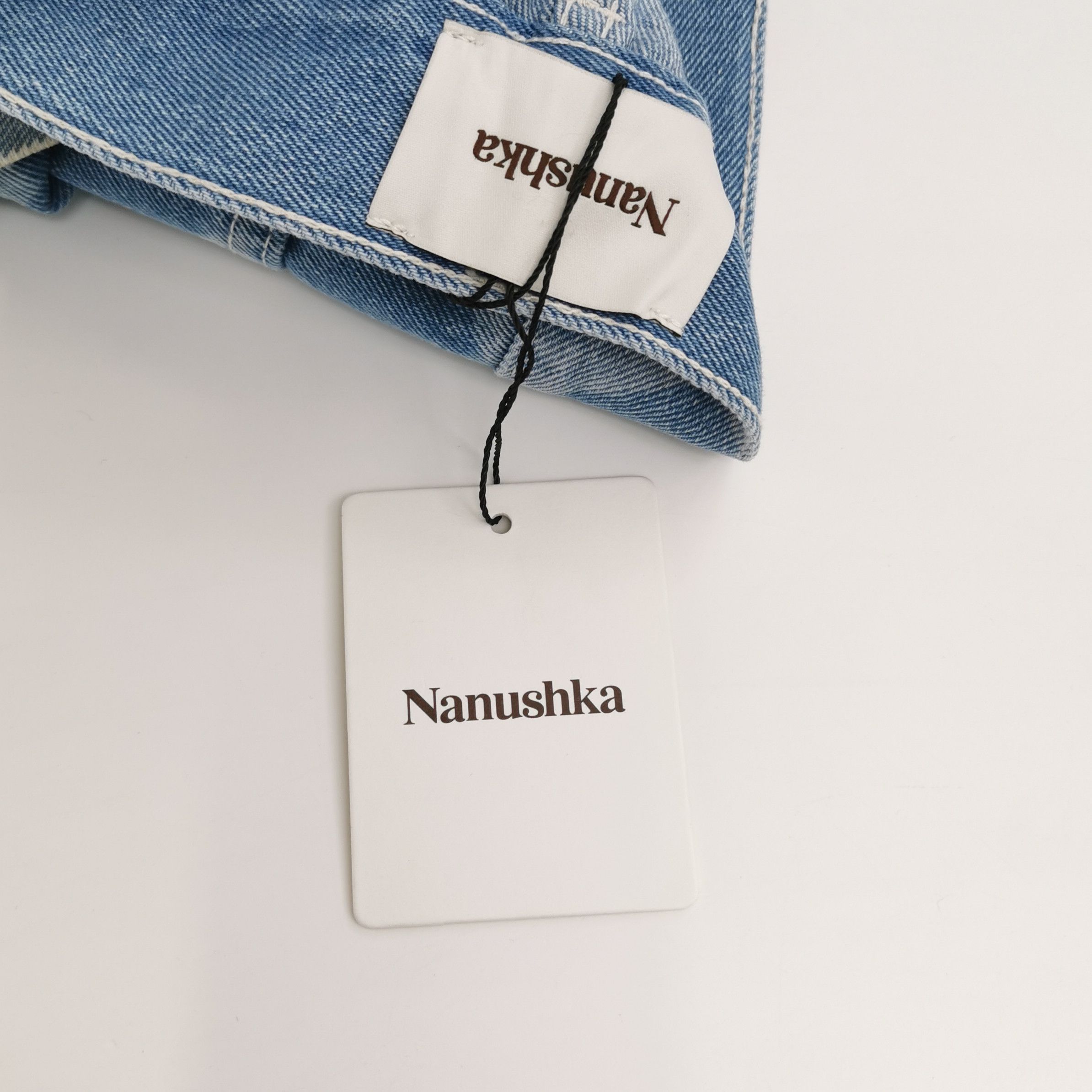 Nanushka Nanushka Monogram Diamond Monogram Cotton Pants 31 Size US 31 - 5 Thumbnail