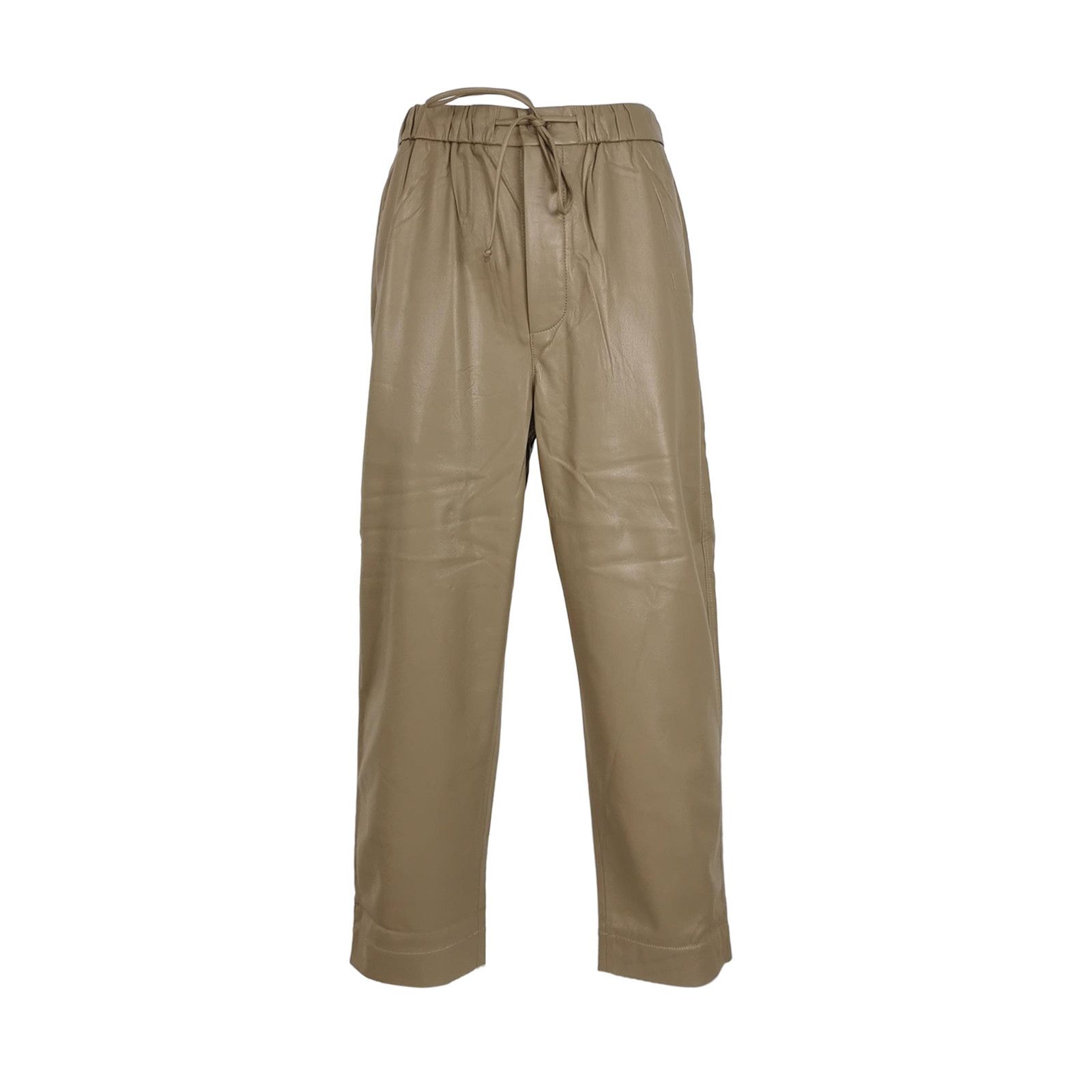 Nanushka Nanushka Vegan Leather Drawstring Casual Pants Size M Size US 32 / EU 48 - 2 Thumbnail