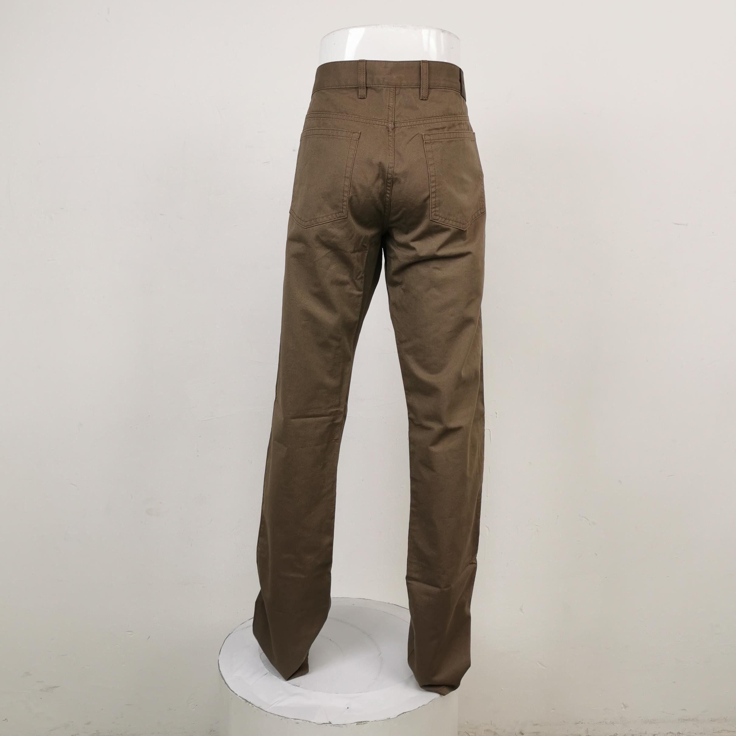 Ermenegildo Zegna Ermenegildo Zegna Cotton Casual Pants Size 36 Size US 36 / EU 52 - 3 Thumbnail