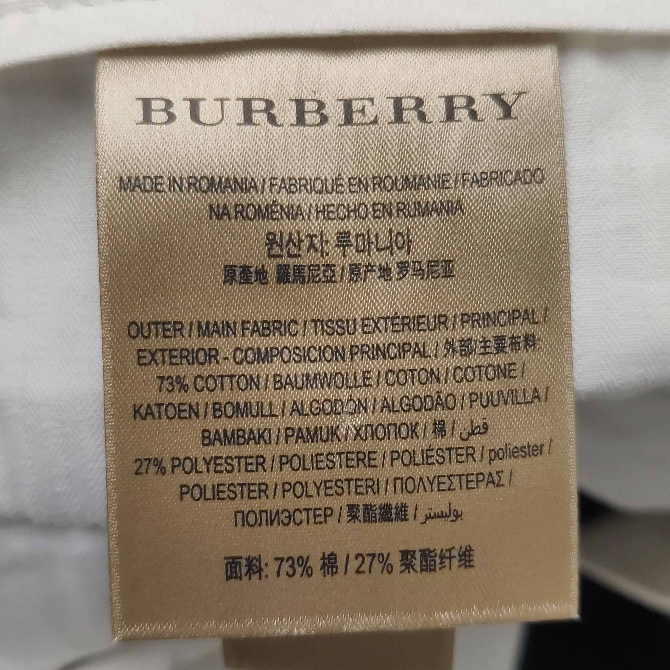 Burberry Burberry Solid Cotton Blend Casual Pants Size 38 Size US 38 / EU 54 - 9 Thumbnail