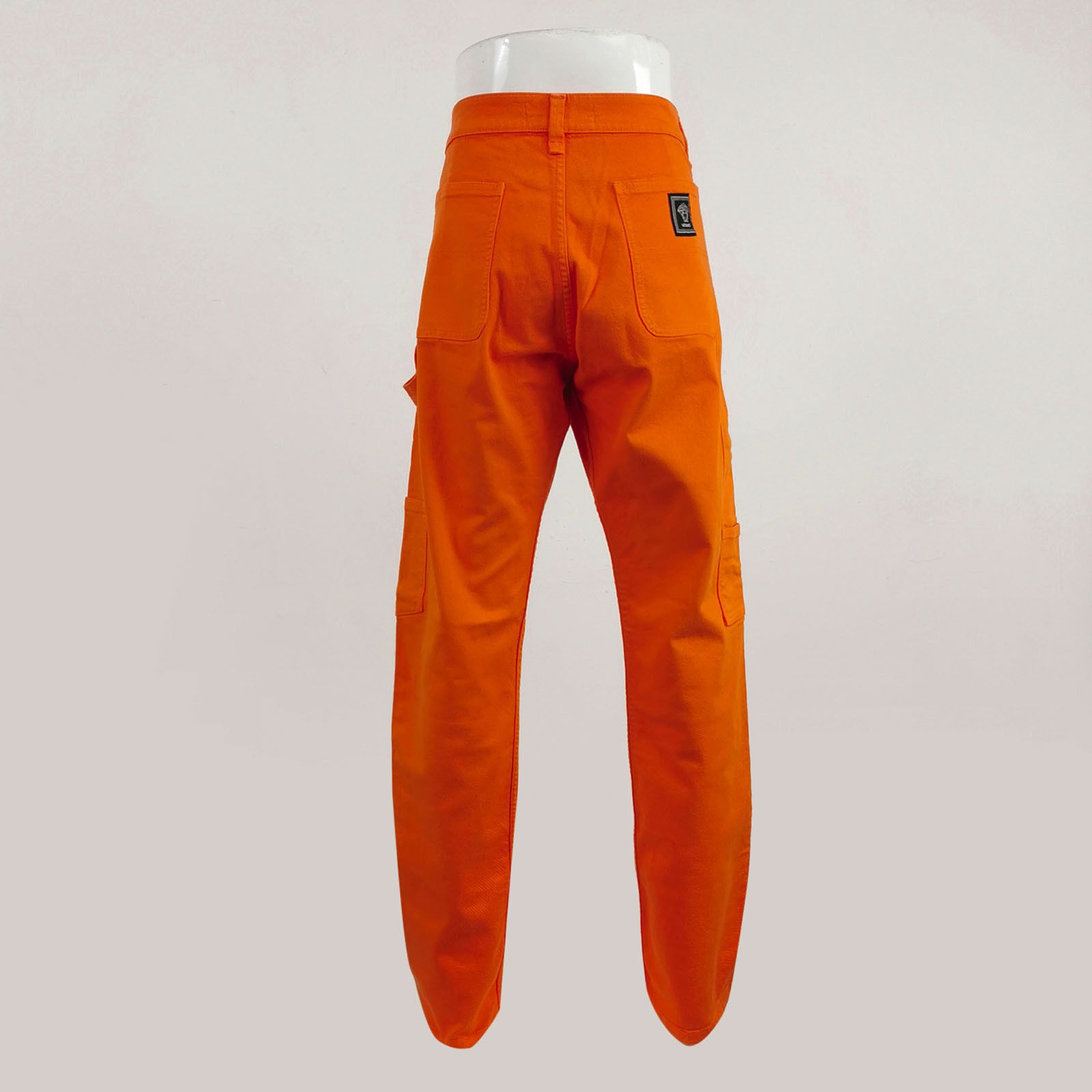Versace Versace Orange Medusa Casual Pants Size 35 Size US 35 - 3 Thumbnail