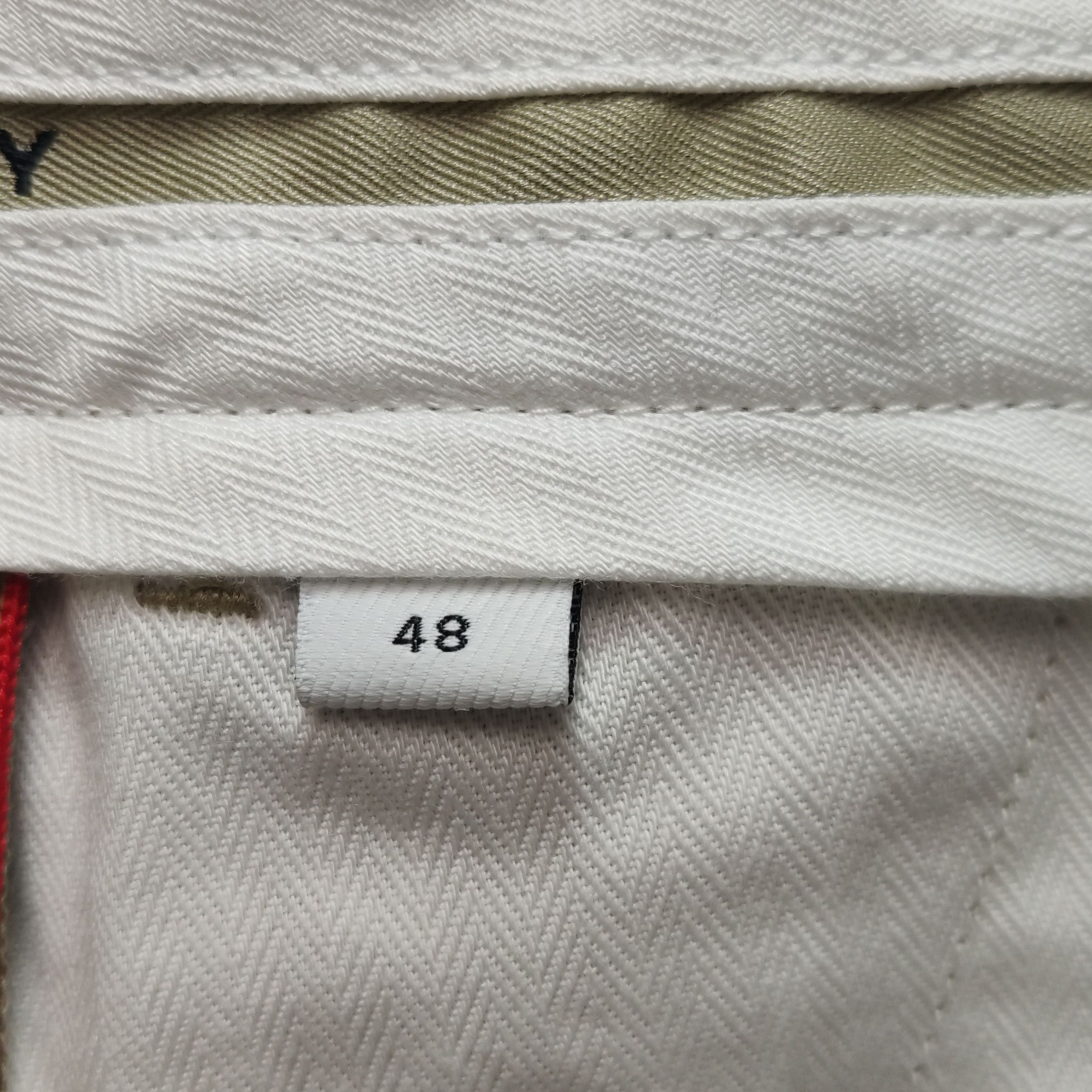Burberry Burberry Beige Cotton Casual Pants 48 Size US 32 / EU 48 - 8 Thumbnail