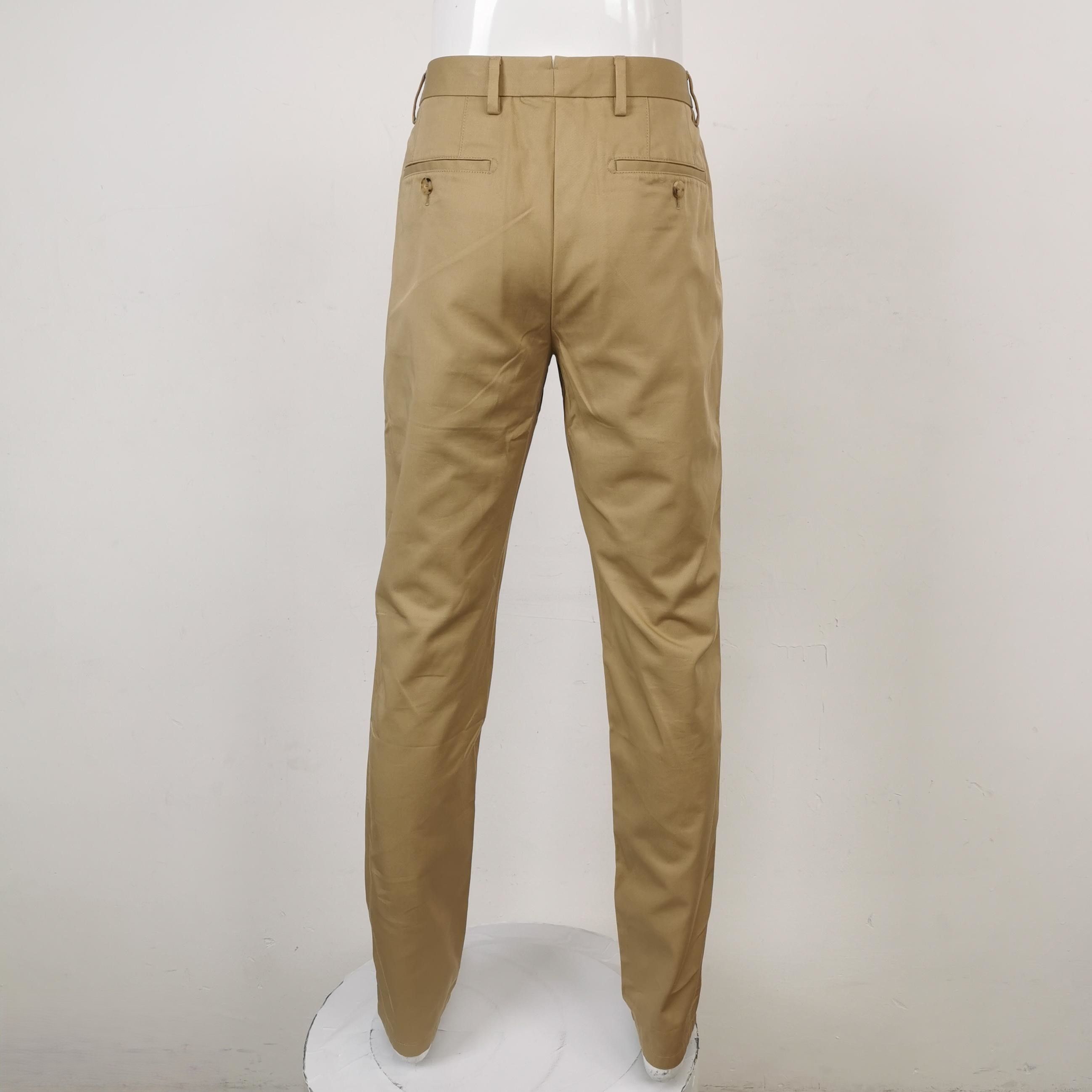 Burberry Burberry Beige Cotton Casual Pants 48 Size US 32 / EU 48 - 3 Thumbnail