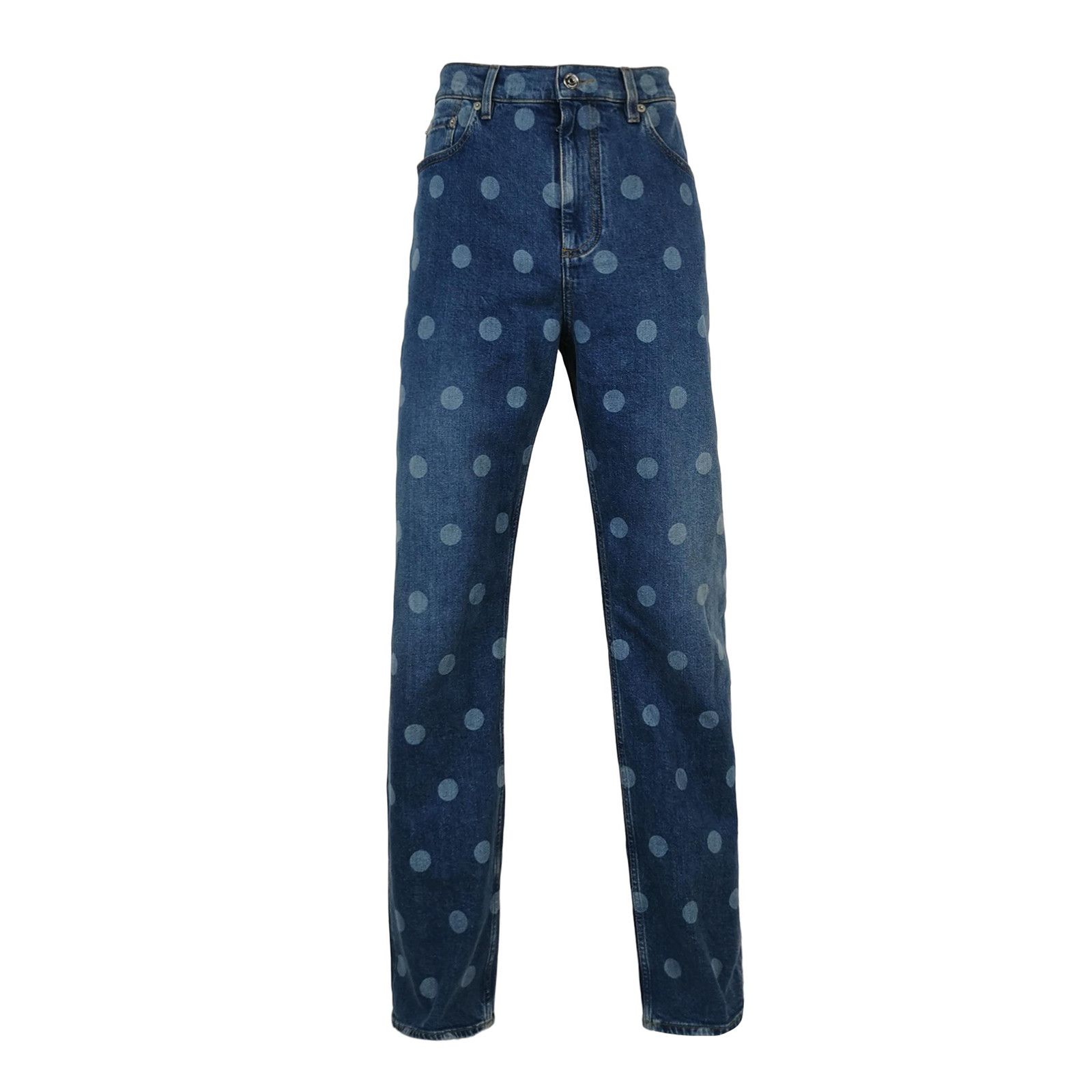 Burberry Burberry Polka Dot Logo Denim Jeans W36 Size US 36 / EU 52 - 2 Thumbnail