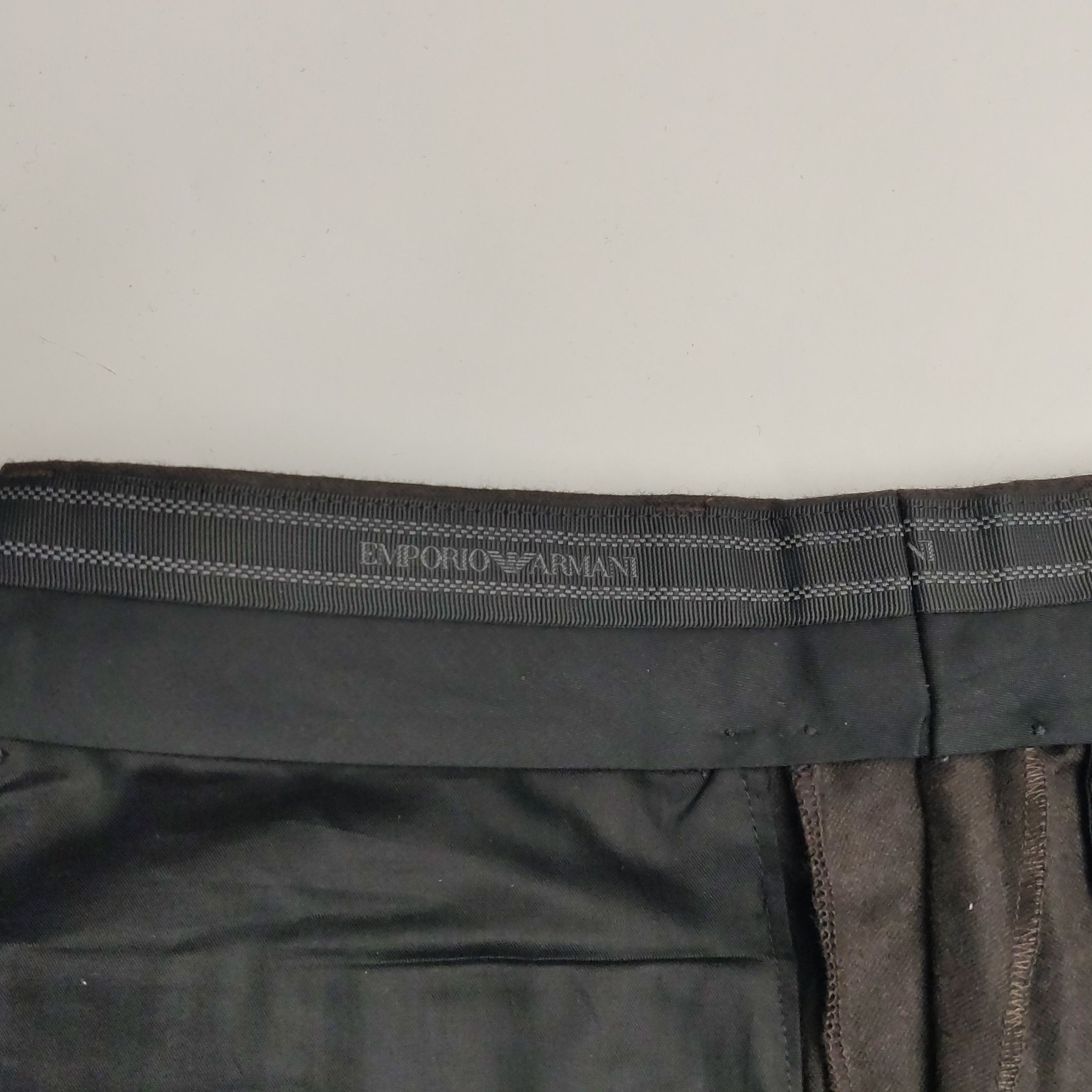 Emporio Armani Emporio Armani Wool Blend Formal Trousers Size 30 Size 36R - 9 Thumbnail