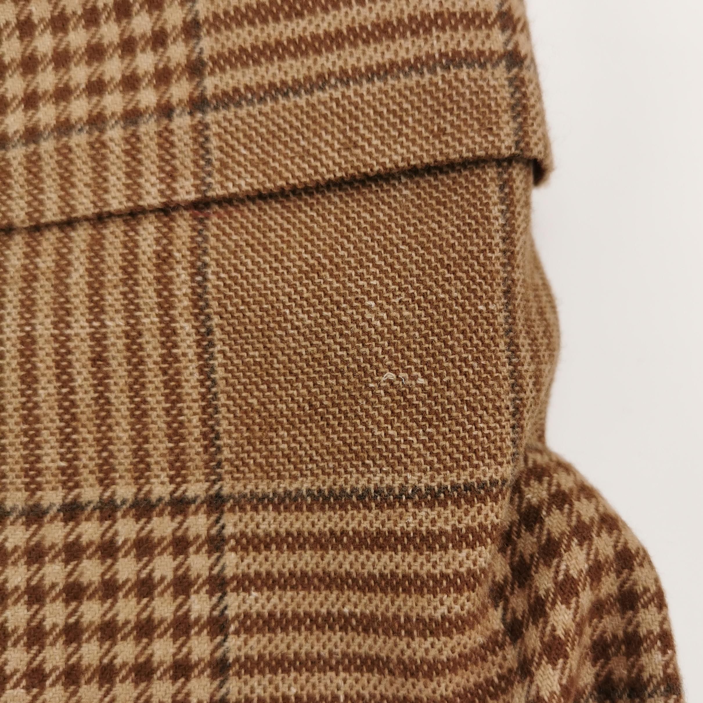 Brunello Cucinelli Brunello Cucinelli Plaid Wool-Linen Blazer Size 40R Size 40R - 5 Thumbnail