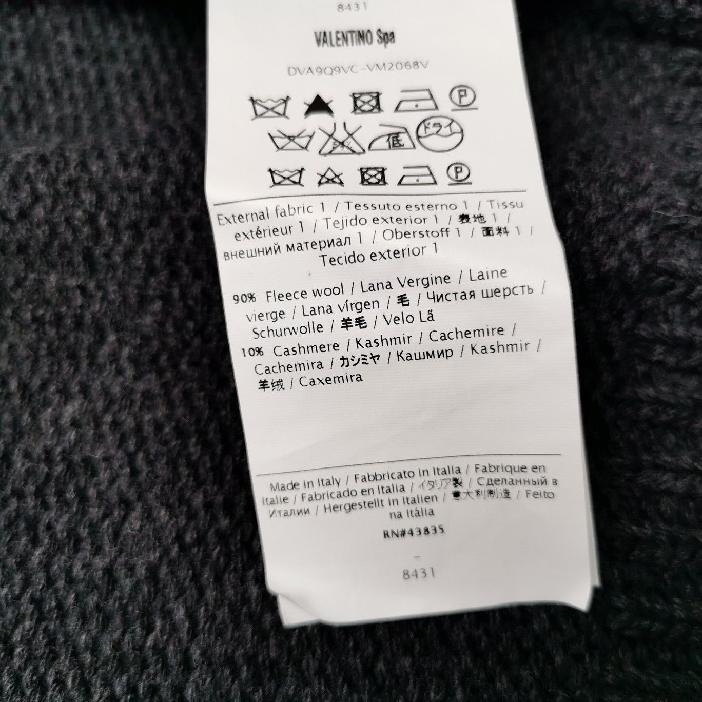Valentino Valentino Wool Cashmere Knit Cardigan Size S Size US S / EU 44-46 / 1 - 7 Thumbnail
