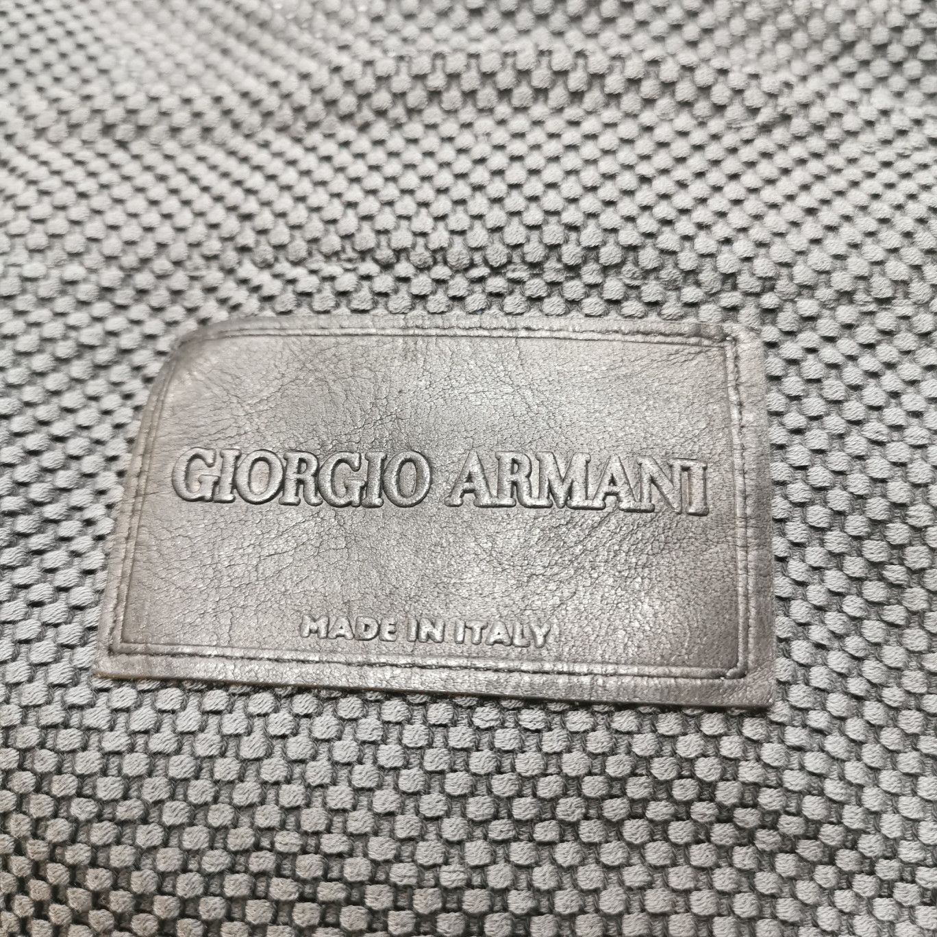 Giorgio Armani Giorgio Armani Textured V-Neck Cotton Jacket Size S Size US S / EU 44-46 / 1 - 7 Thumbnail