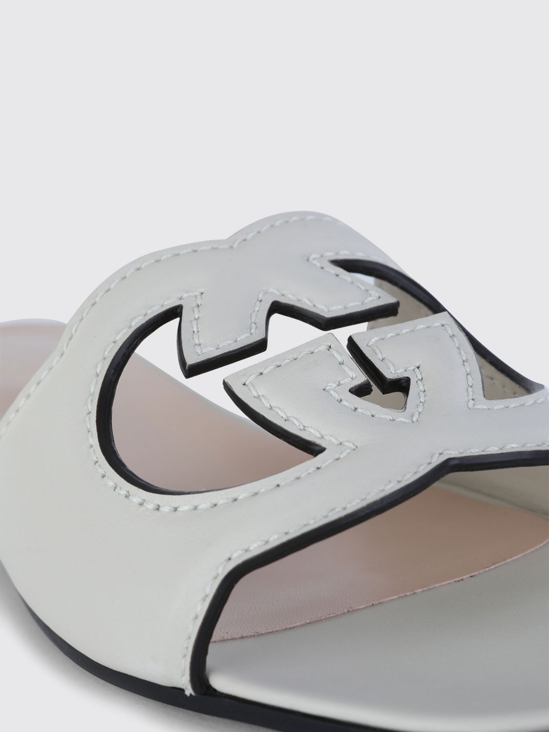 Gucci Gucci Heeled Sandal Woman White Size US 5 / IT 35 - 4 Thumbnail
