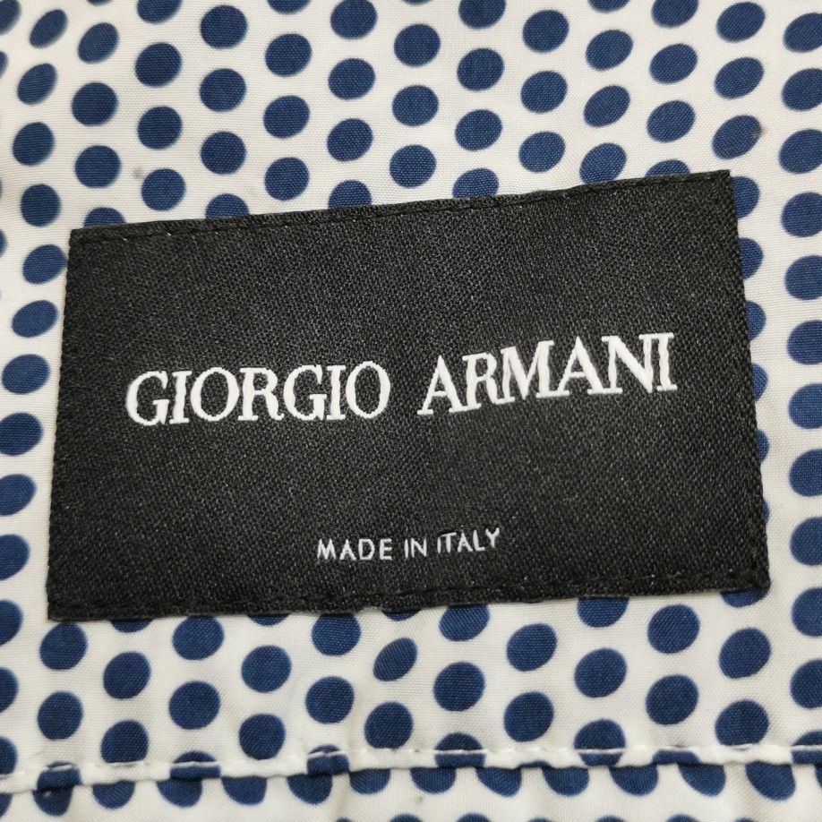 Giorgio Armani Giorgio Armani Dotted Cupro Blazer 44R Size 44R - 6 Thumbnail