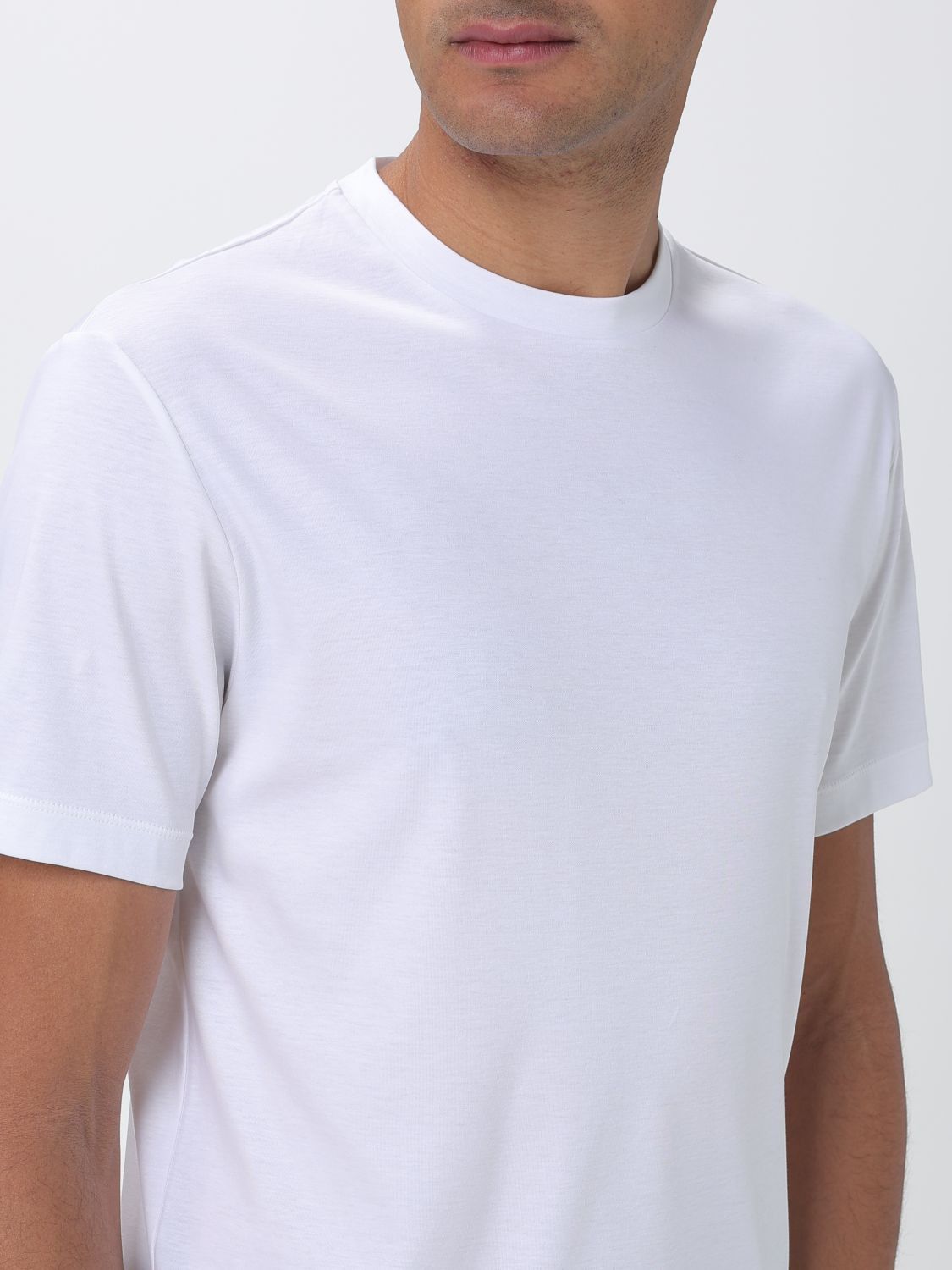 Giorgio Armani Giorgio Armani T-Shirt Men White Size US XL / EU 56 / 4 - 4 Thumbnail