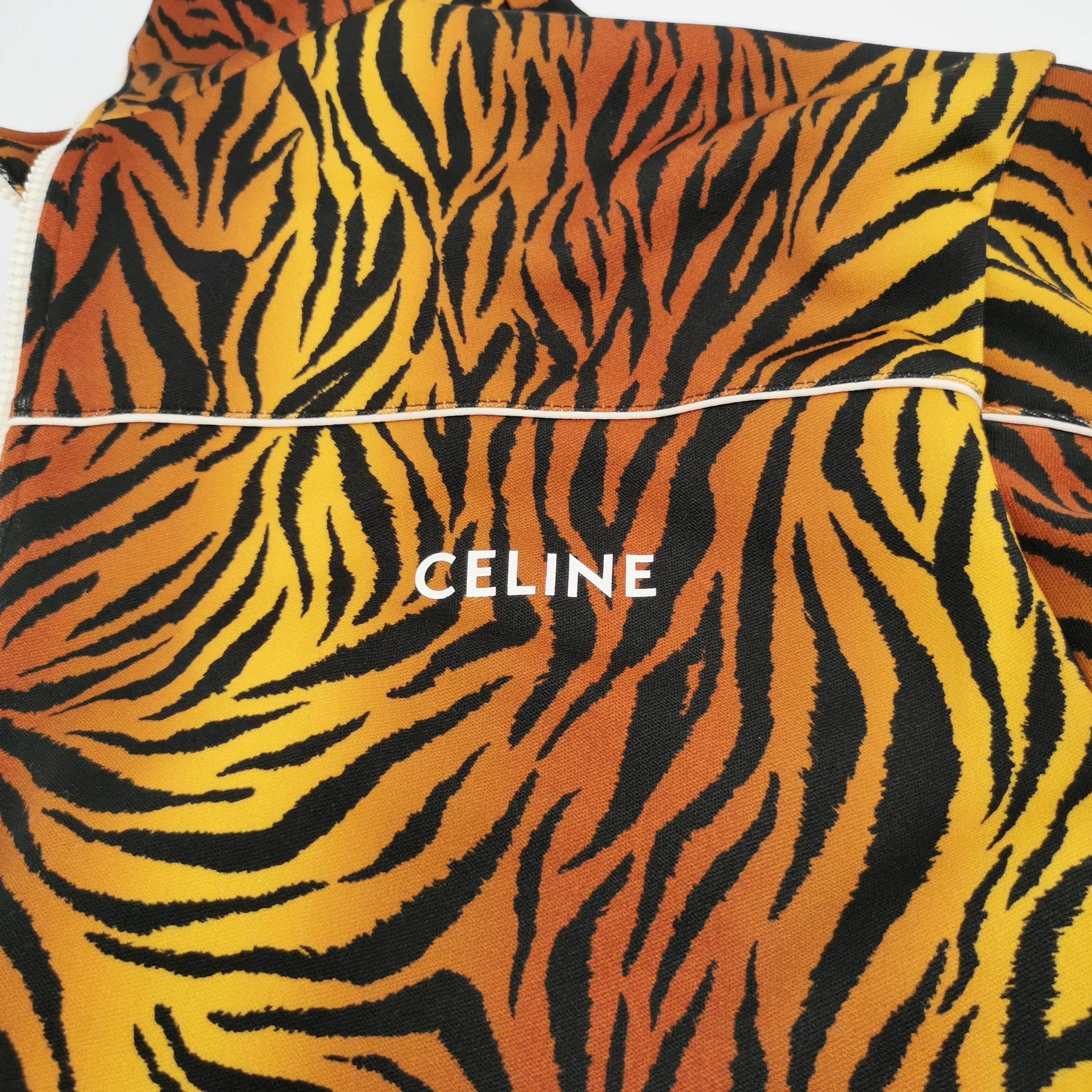 Celine Celine Tiger Print Track Jacket Size S Size US S / EU 44-46 / 1 - 4 Thumbnail