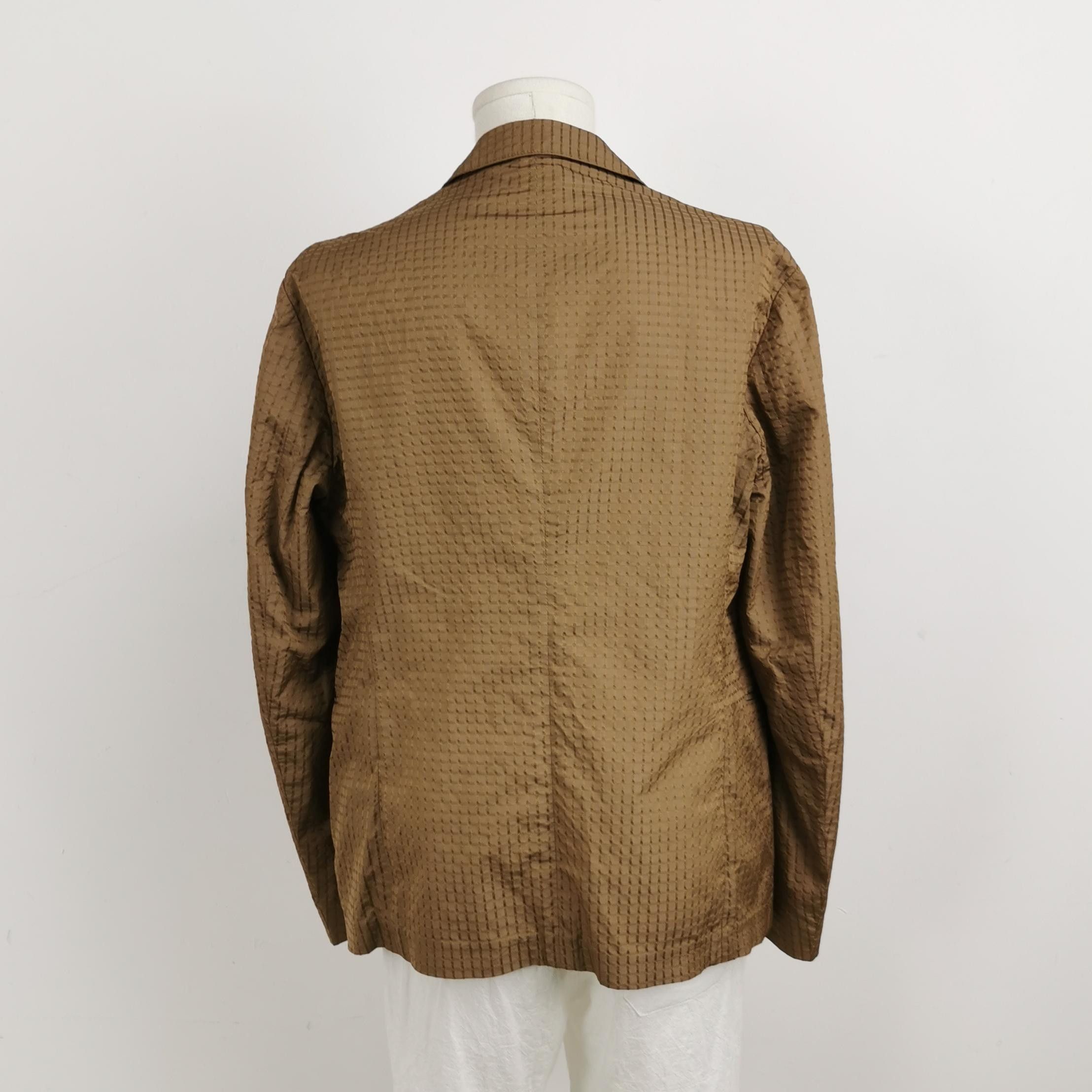 Emporio Armani Emporio Armani Textured Single Breasted Blazer Size 52 Size 42R - 3 Thumbnail