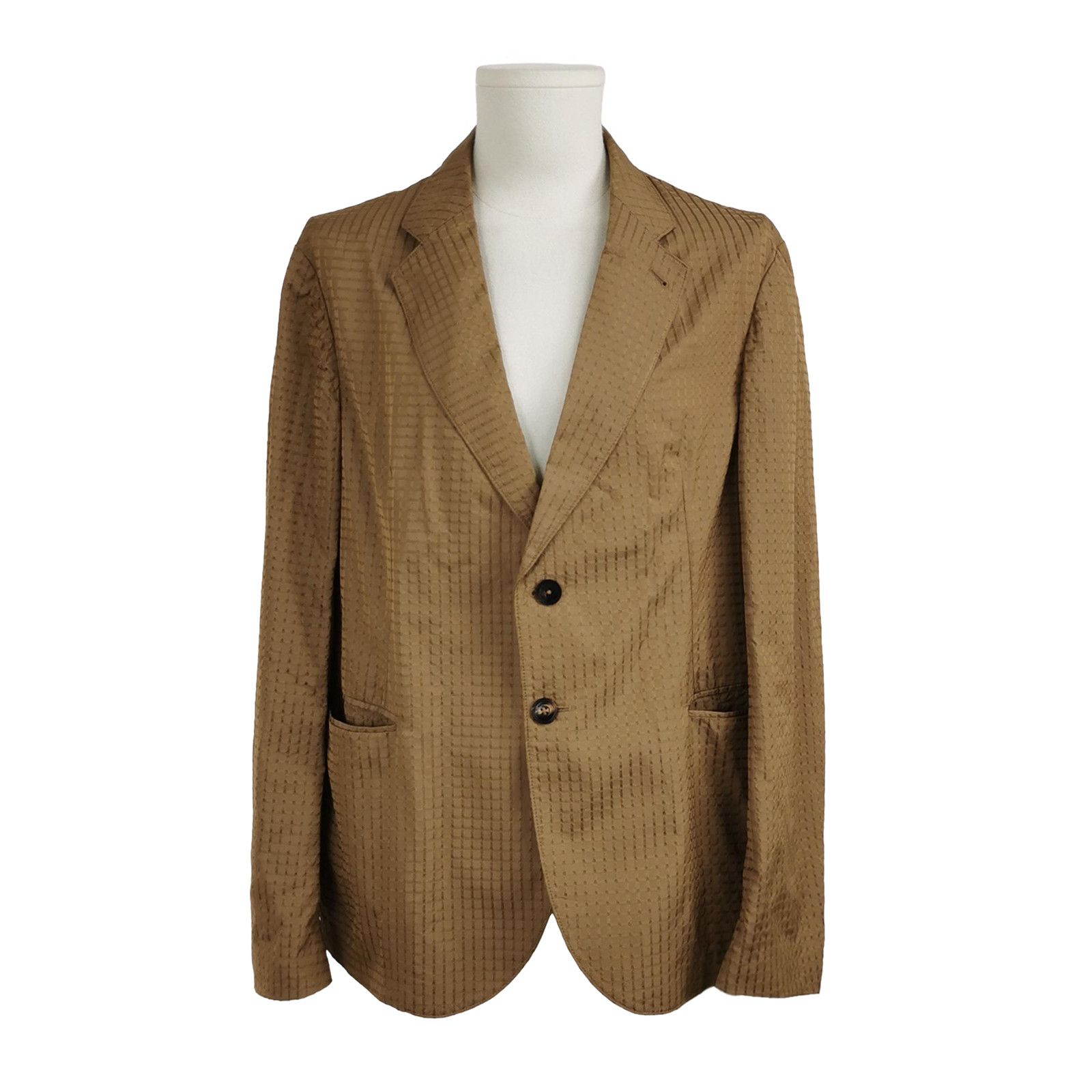 Emporio Armani Emporio Armani Textured Single Breasted Blazer Size 52 Size 42R - 2 Thumbnail