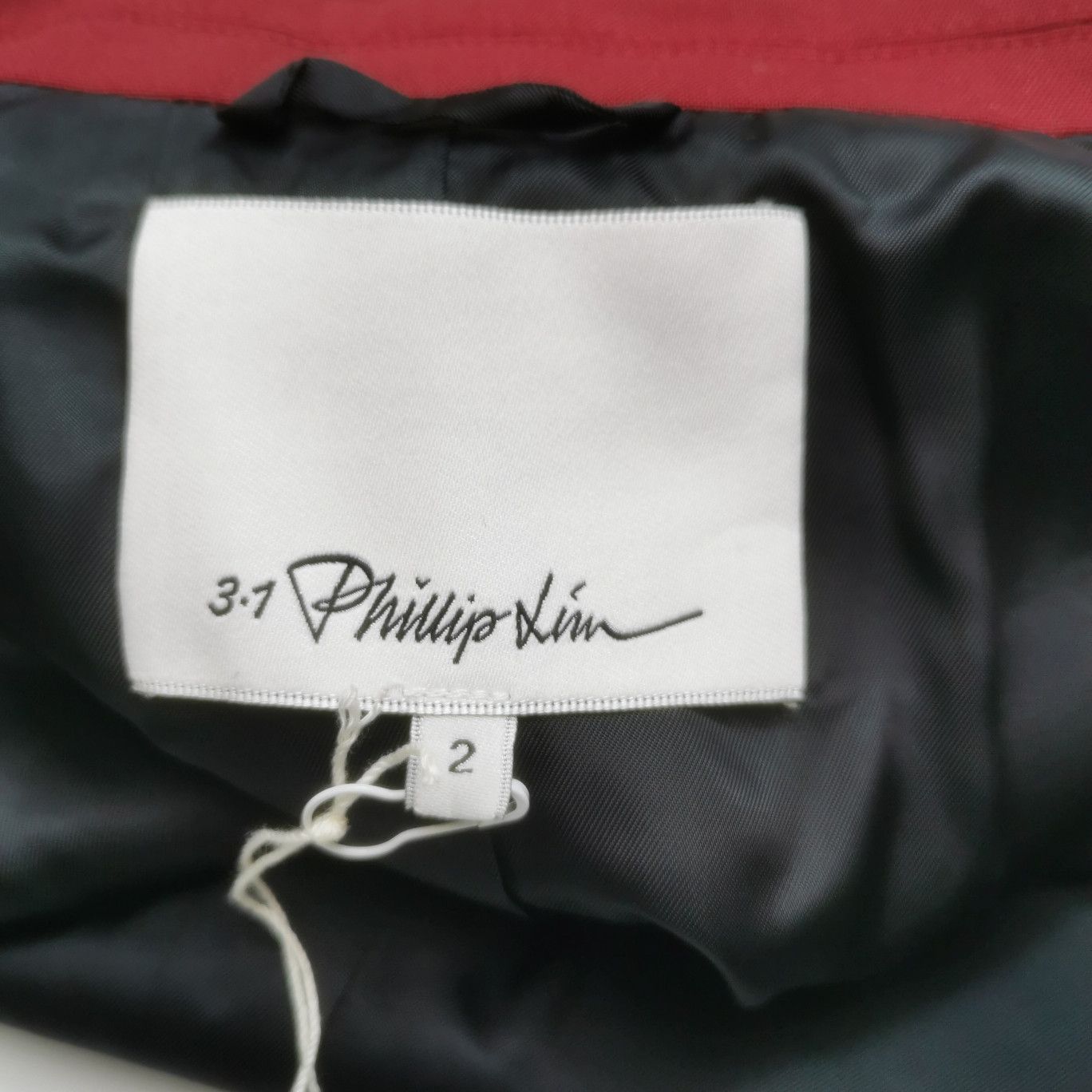 3.1 Phillip Lim 3.1 Phillip Lim Red Tailored Wool Blazer Size 2 Size XS / US 0-2 / IT 36-38 - 6 Thumbnail