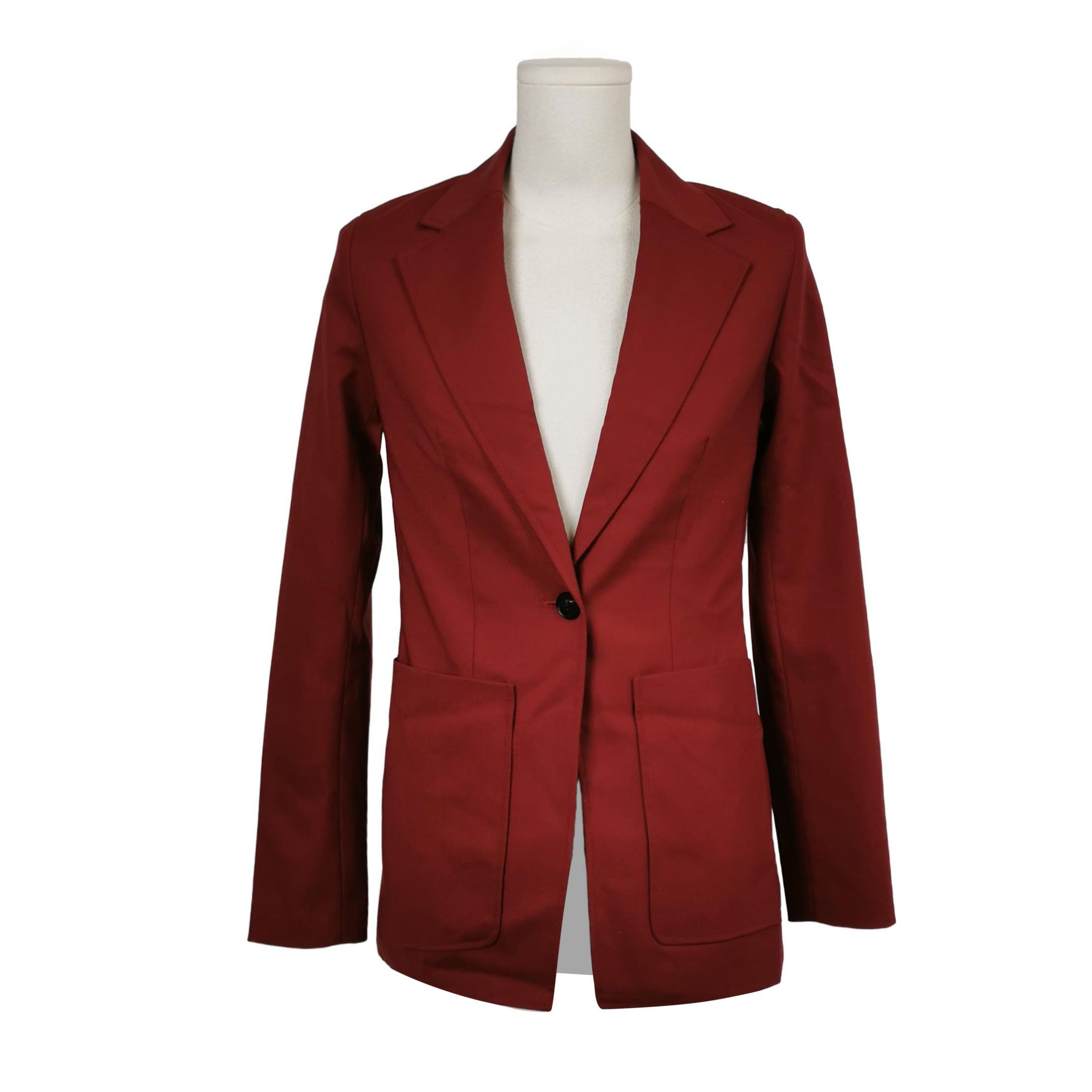 3.1 Phillip Lim 3.1 Phillip Lim Red Tailored Wool Blazer Size 2 Size XS / US 0-2 / IT 36-38 - 2 Thumbnail