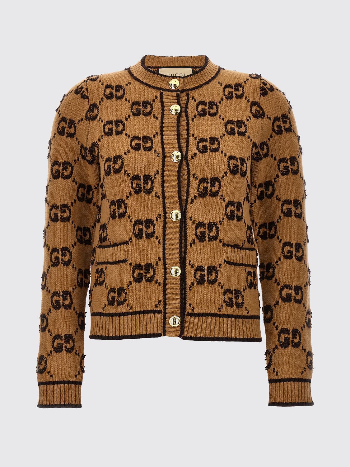 Gucci Gucci Sweater Woman Beige Size XS / US 0-2 / IT 36-38 - 2 Thumbnail
