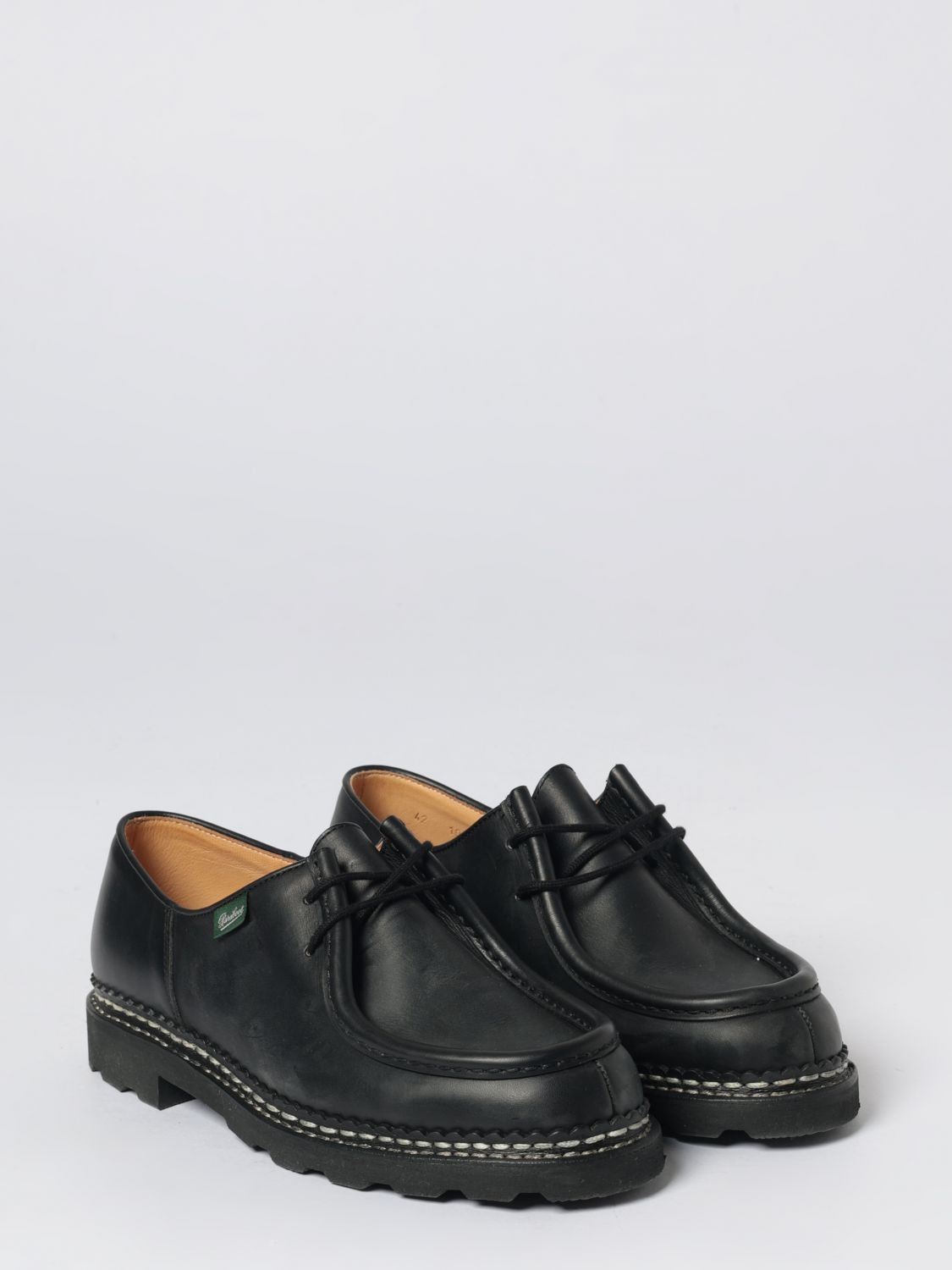 Paraboot Paraboot Brogue Shoes Men Black Size US 7.5 / EU 40-41 - 2 Thumbnail