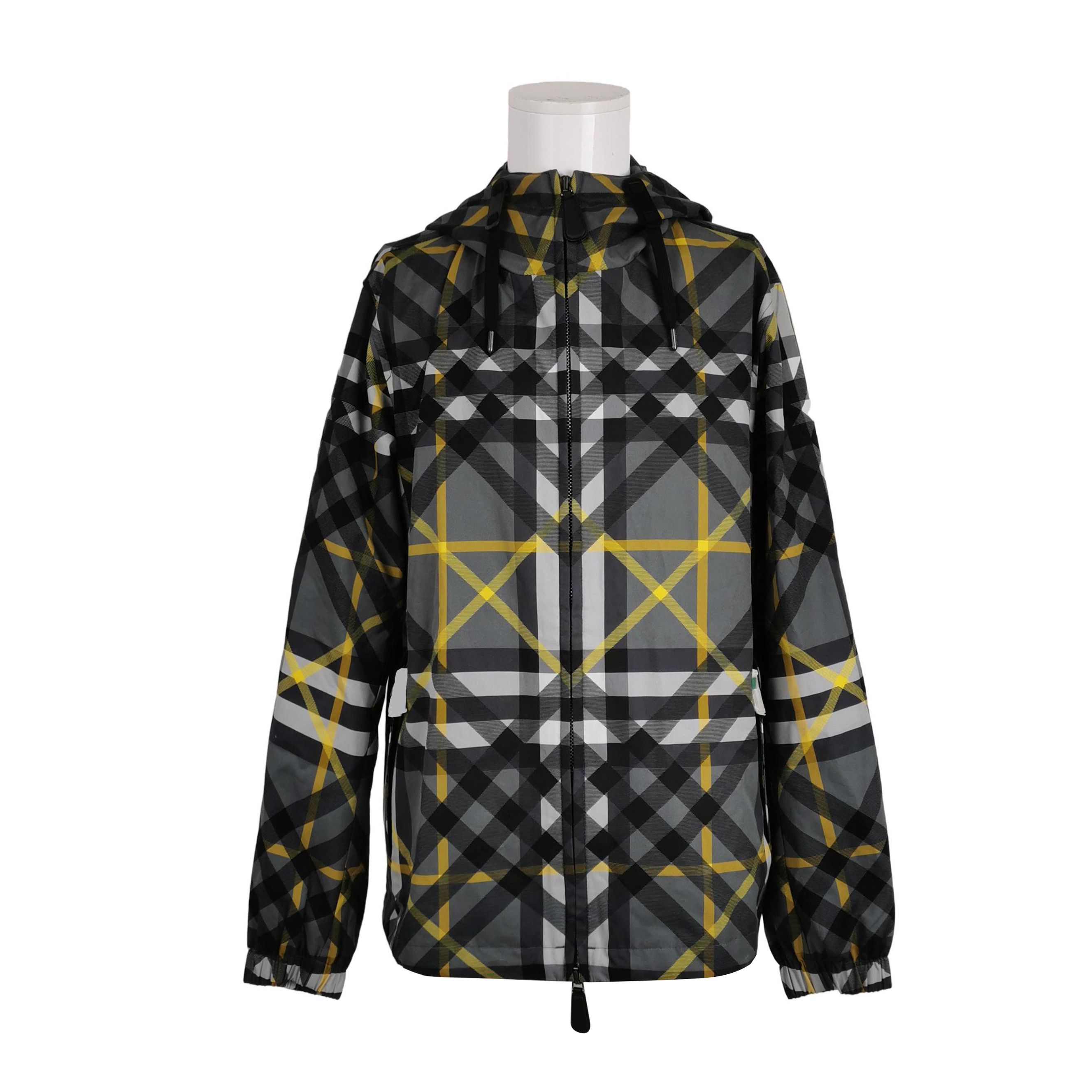 Burberry Burberry Multi Color Check Hooded Jacket M Size US M / EU 48-50 / 2 - 2 Thumbnail