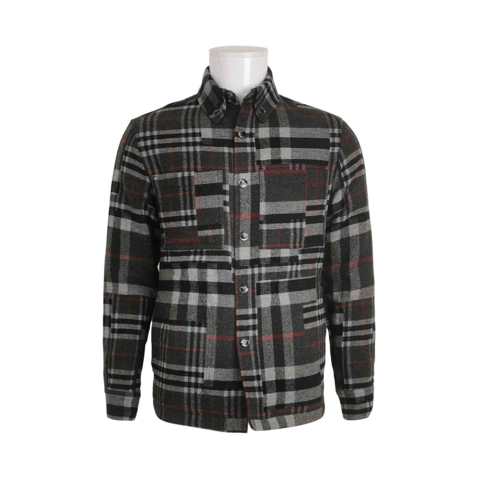 Burberry Burberry Plaid Wool Jacket XXS Size US XXS / EU 40 - 2 Thumbnail