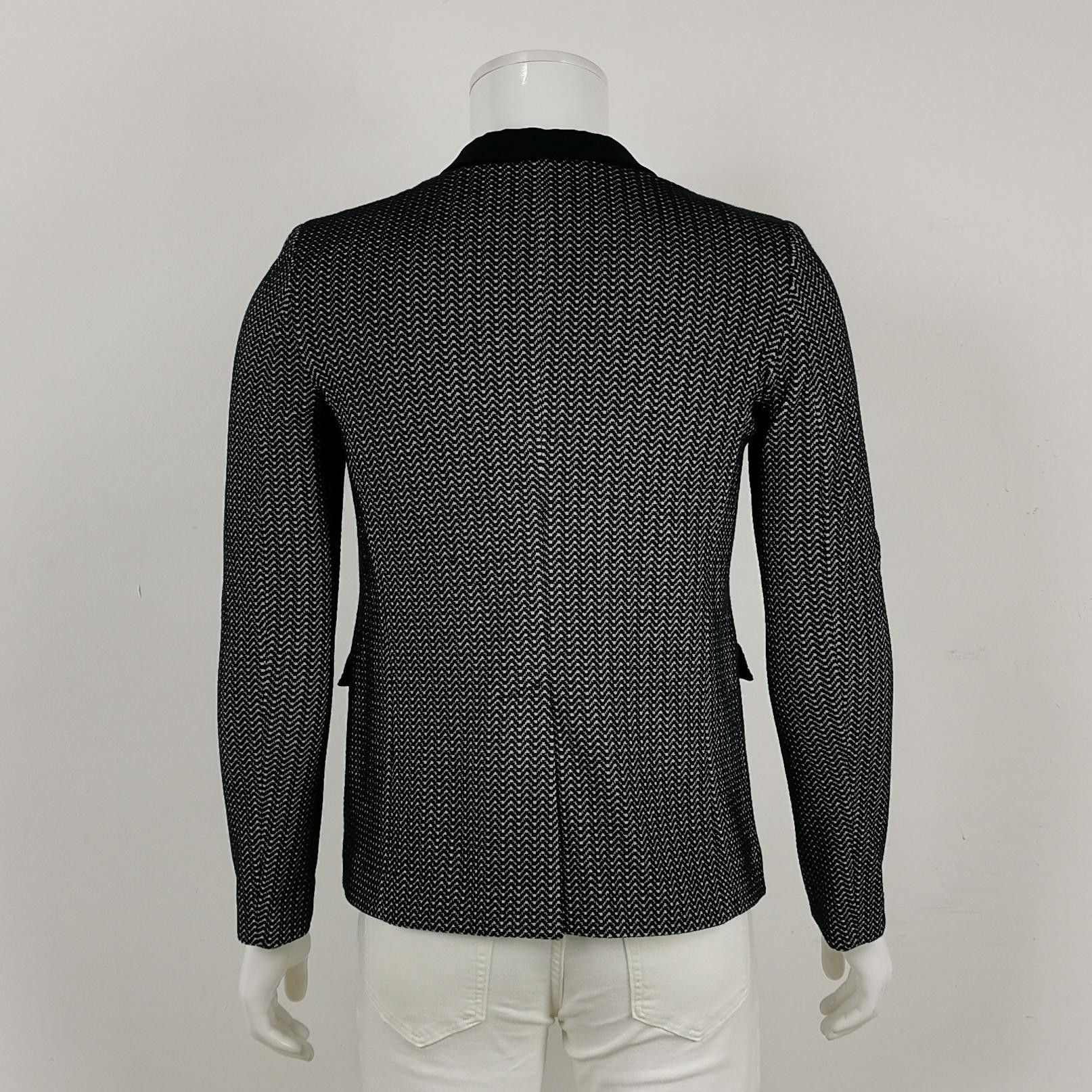 Emporio Armani Emporio Armani Chevron Pattern Blazer 34R Size 34R - 3 Thumbnail