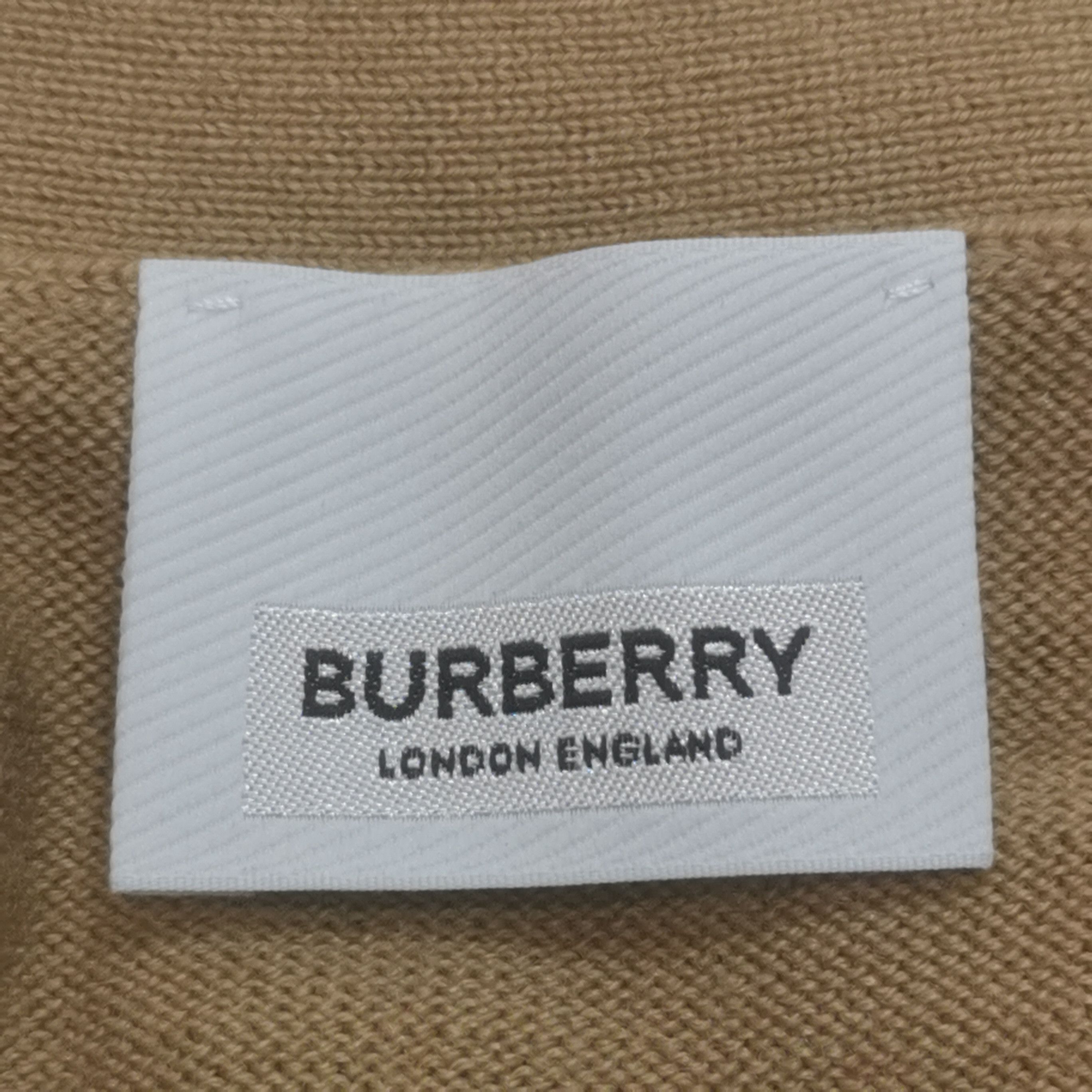 Burberry Burberry Embroidered Crest Wool Cardigan M Size US M / EU 48-50 / 2 - 7 Thumbnail