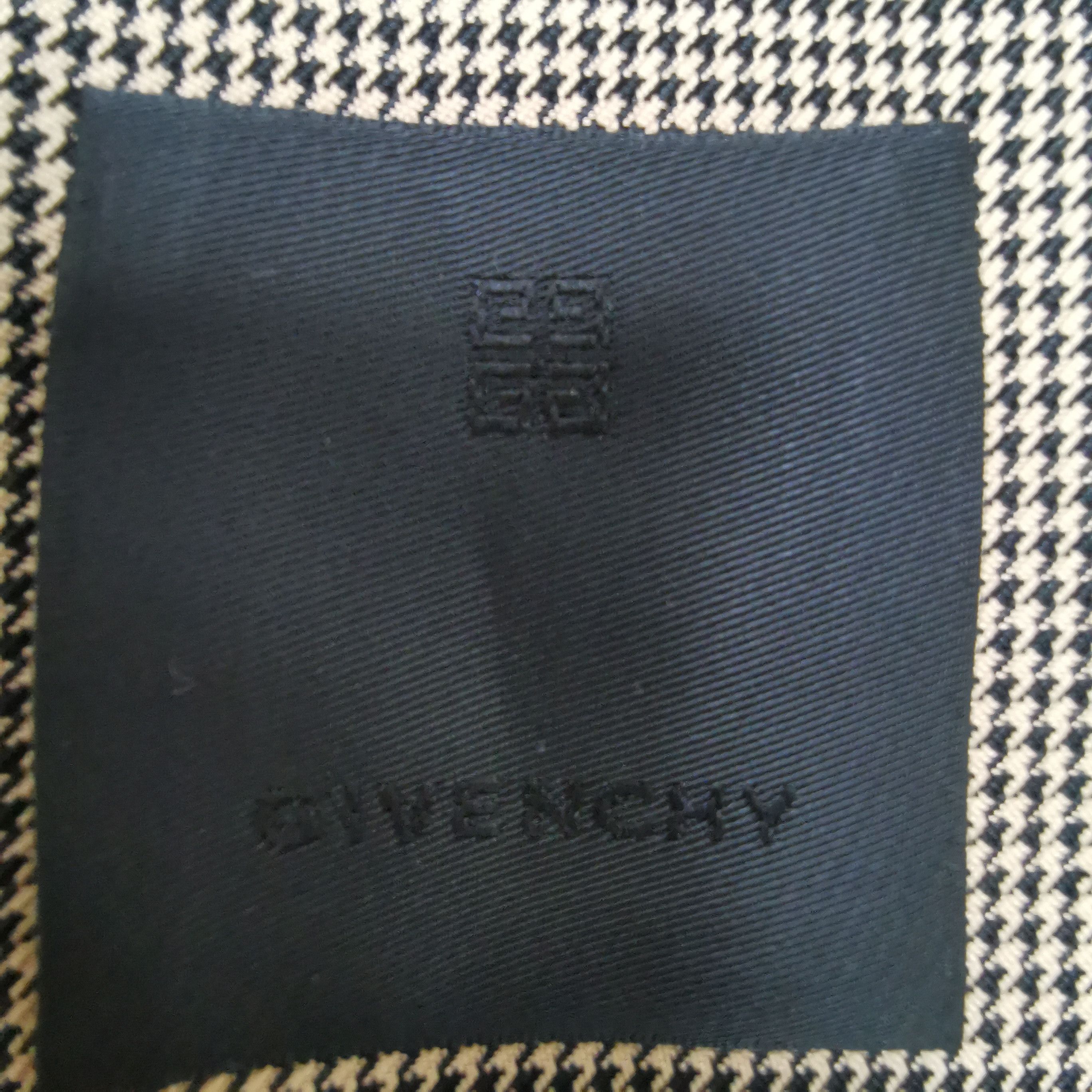 Givenchy Givenchy Houndstooth Long Vest Size 52 Size US L / EU 52-54 / 3 - 5 Thumbnail