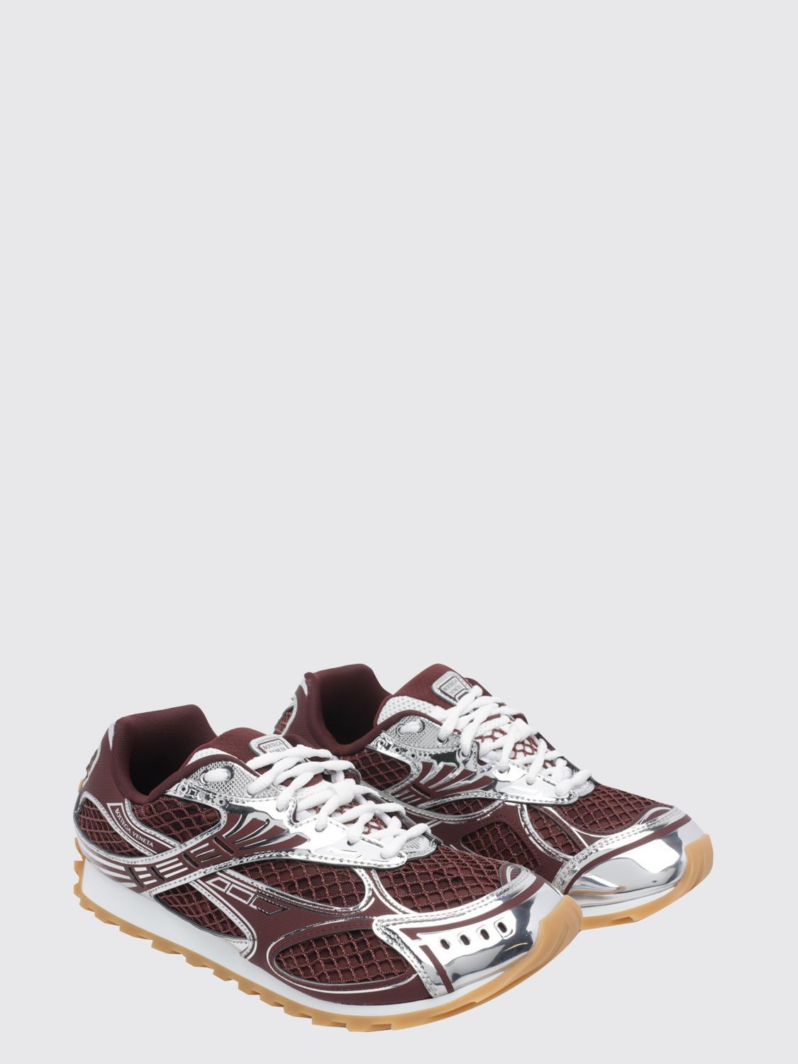 Bottega Veneta Bottega Veneta Sneakers Men Wine Size US 6 / EU 39 - 2 Thumbnail