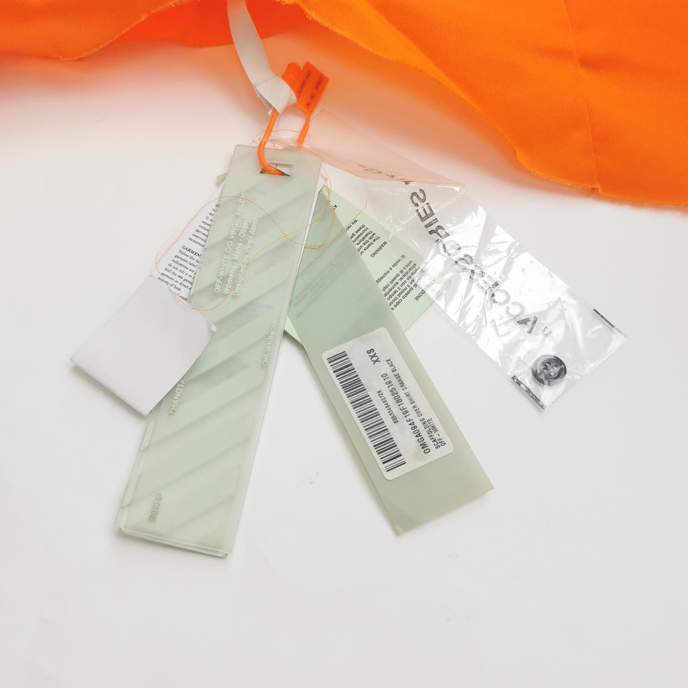 Off-White Off-White Orange Pixel Arrow Light Jacket XXS Size US XXS / EU 40 - 5 Thumbnail
