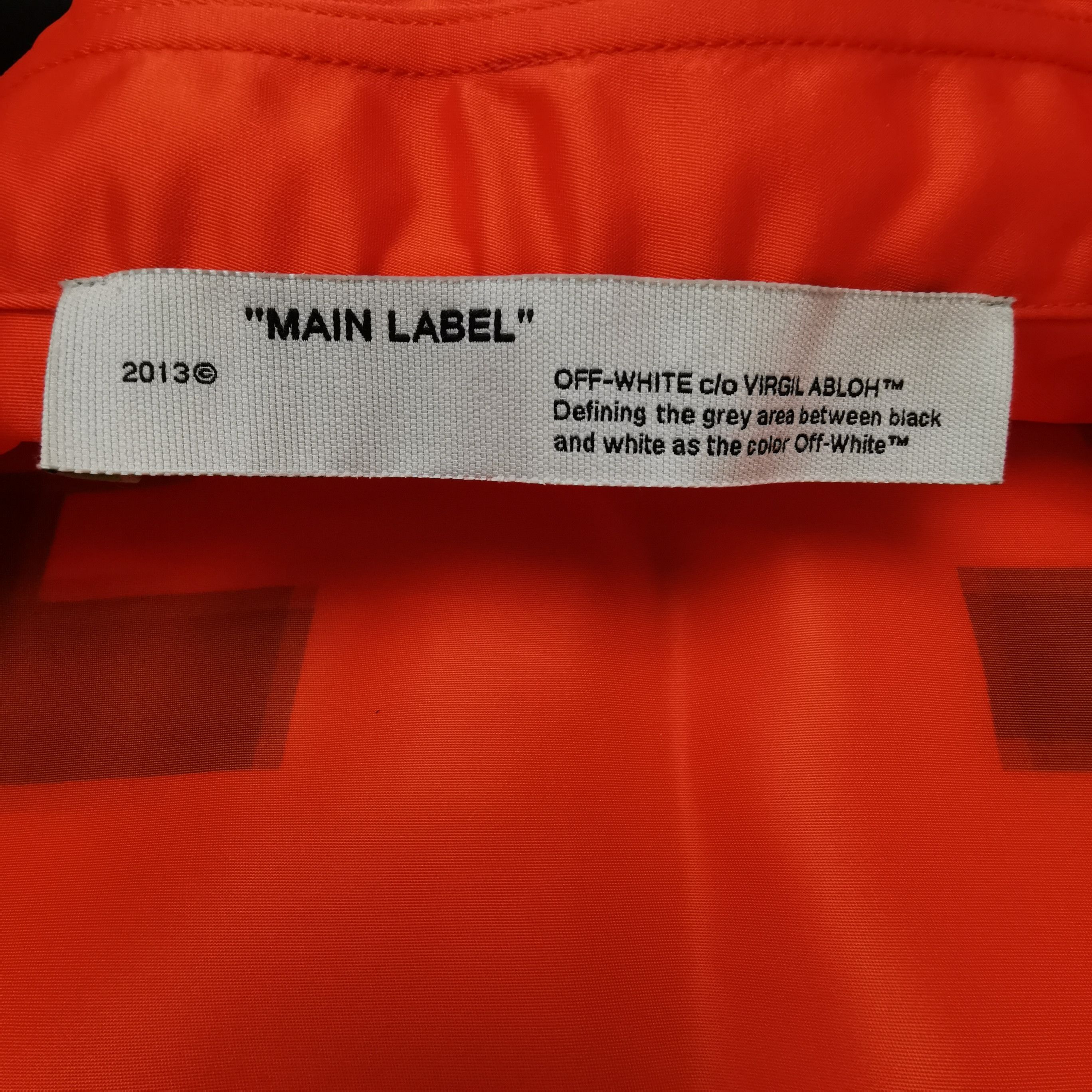 Off-White Off-White Orange Pixel Arrow Light Jacket XXS Size US XXS / EU 40 - 6 Thumbnail