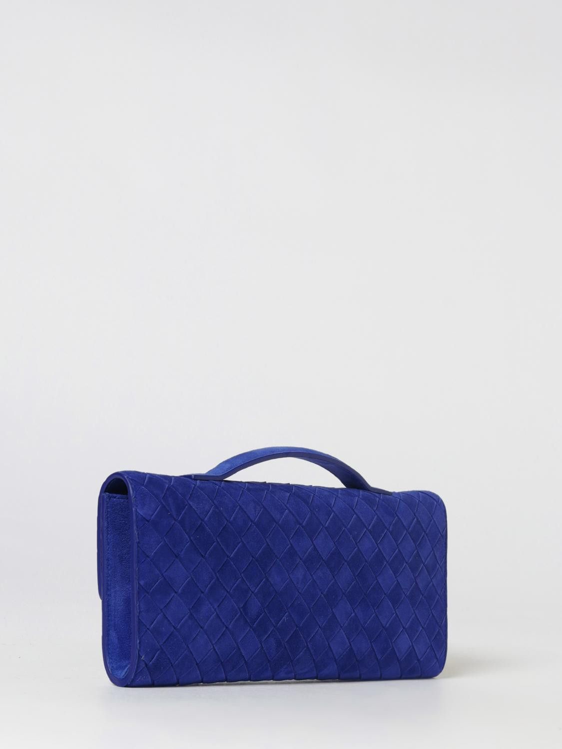 Bottega Veneta Bottega Veneta Clutch Woman Royal Blue Size ONE SIZE - 3 Thumbnail