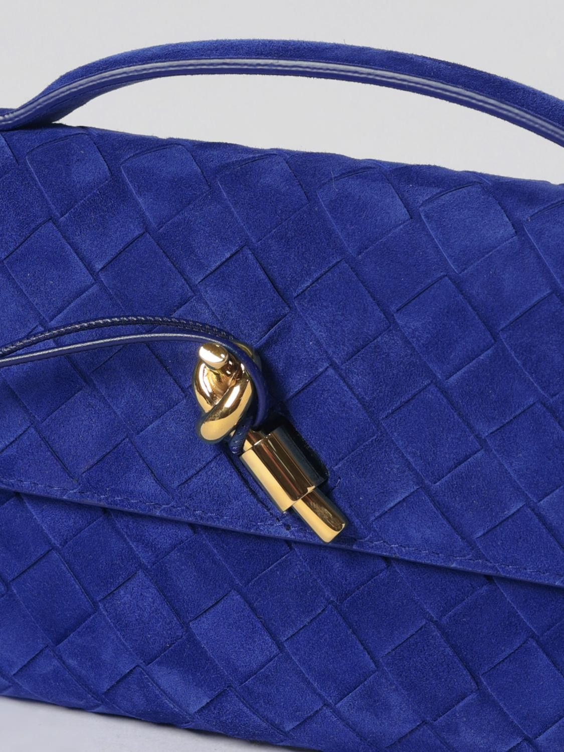Bottega Veneta Bottega Veneta Clutch Woman Royal Blue Size ONE SIZE - 4 Thumbnail