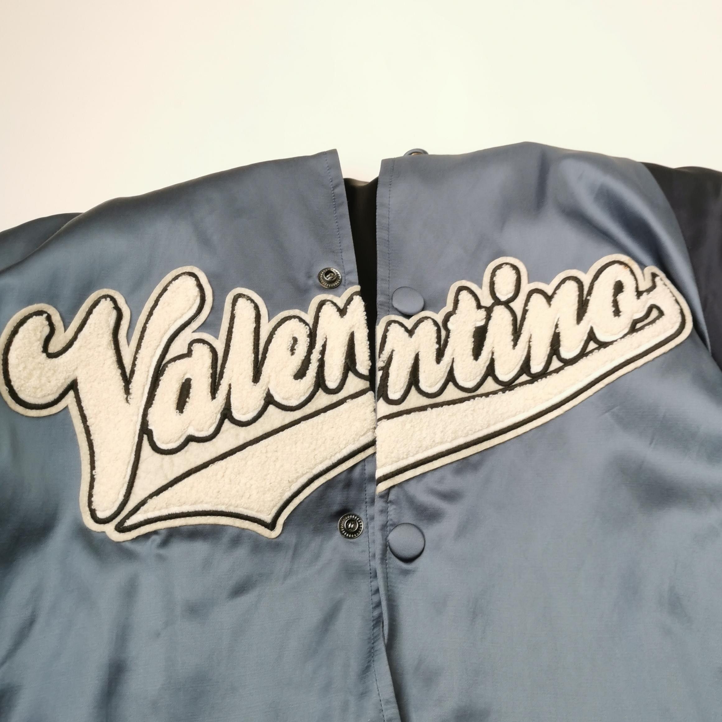Valentino Valentino Logo Varsity Bomber Jacket 48 Size US M / EU 48-50 / 2 - 4 Thumbnail